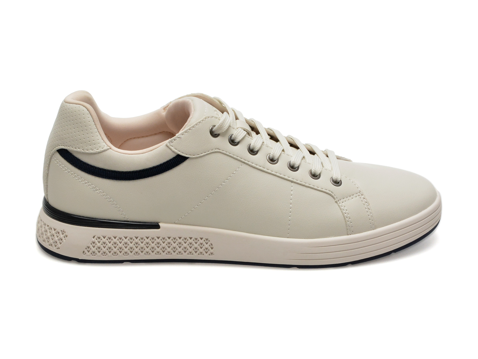 Pantofi casual ALDO albi, 13710837, din piele ecologica