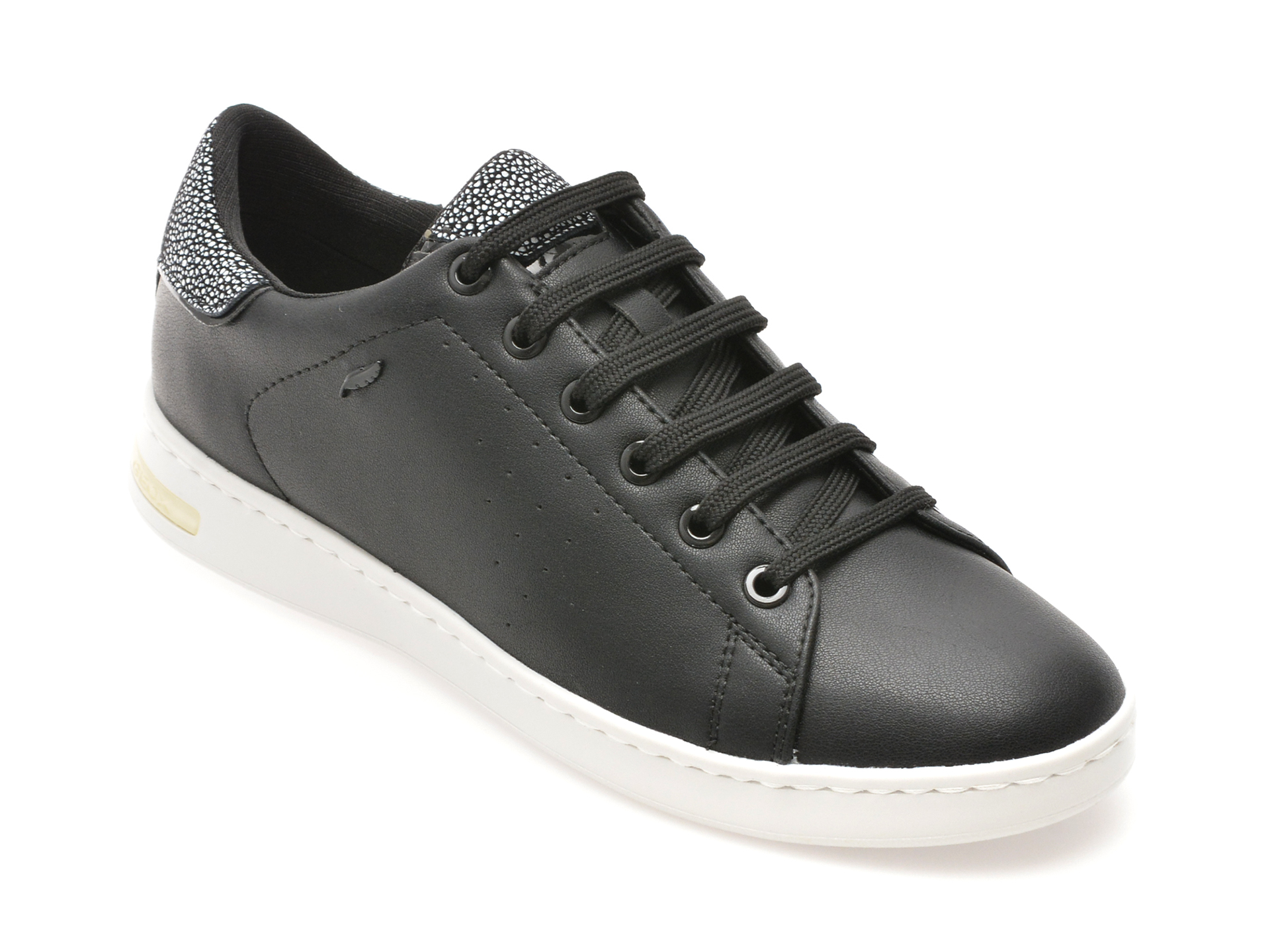 Pantofi casual GEOX negri, D621BA, din piele naturala