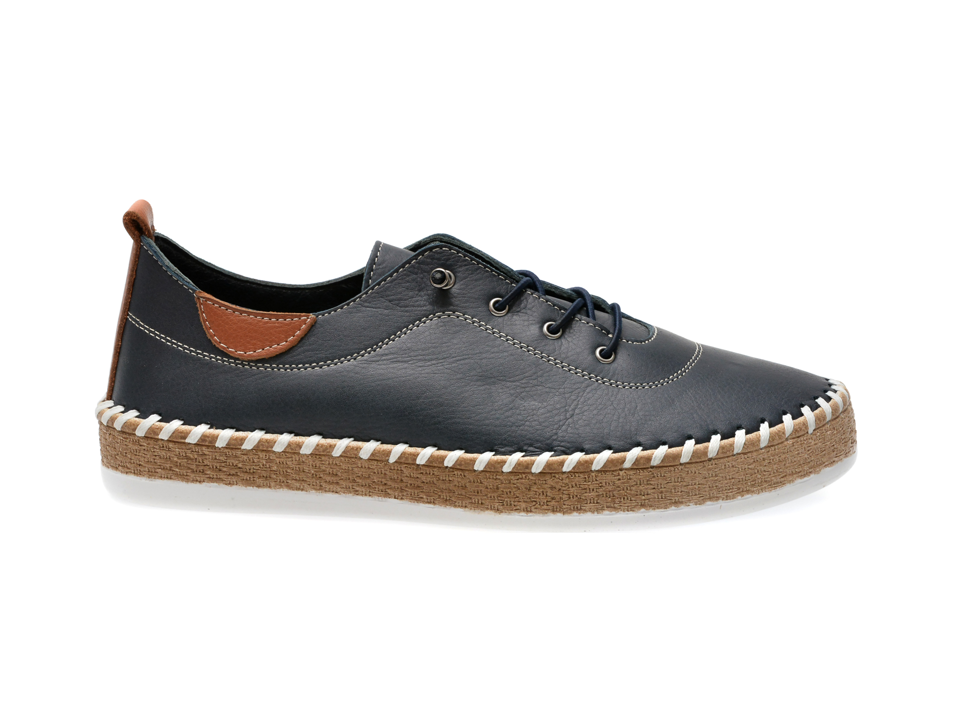 Pantofi Casual Gryxx Bleumarin, Ev30106, Din Piele Naturala