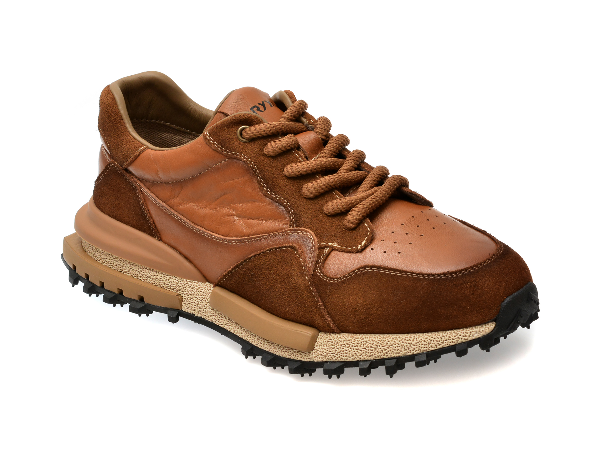 Pantofi casual GRYXX maro, 31216, din piele naturala