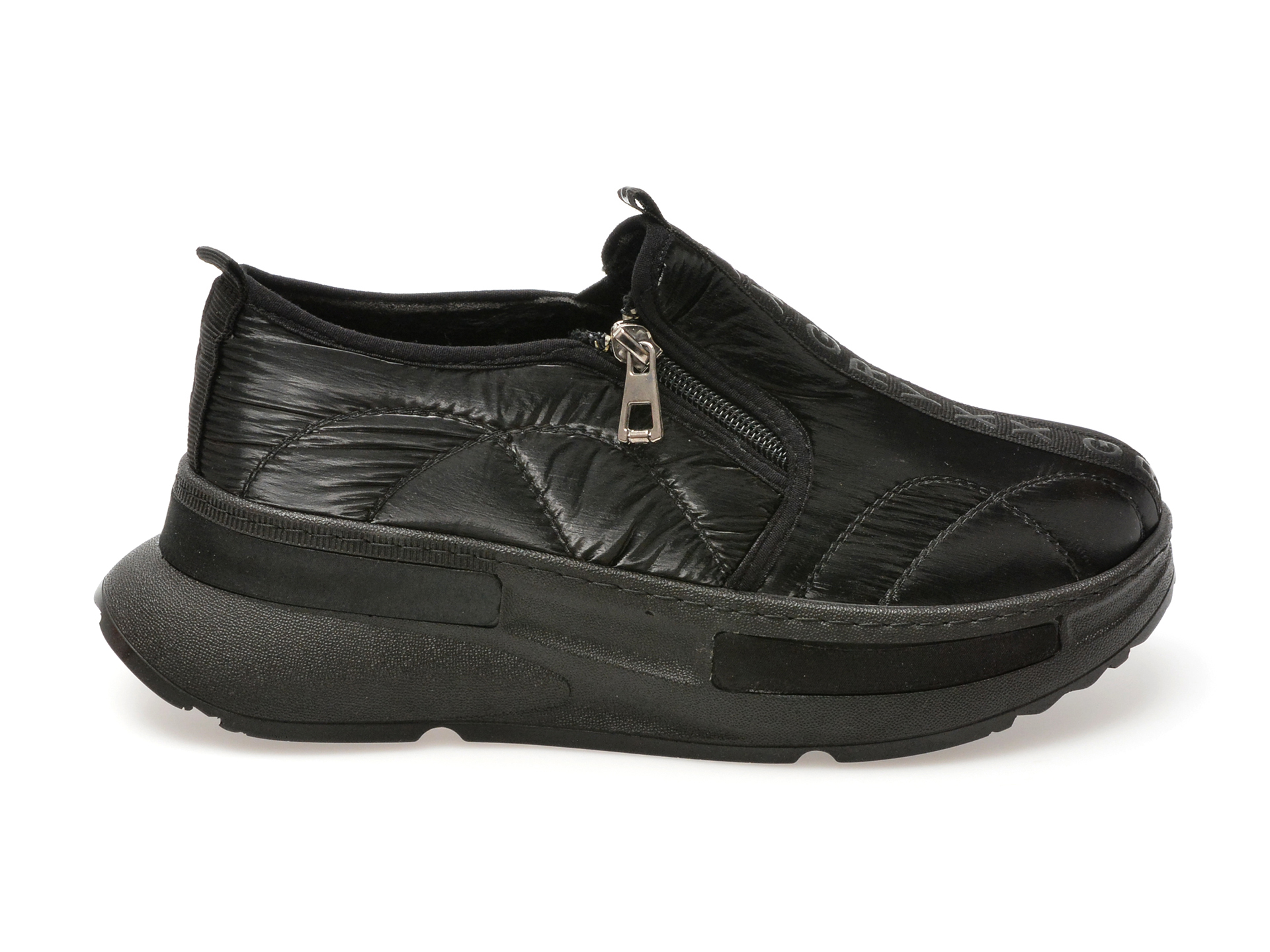 Pantofi Casual Gryxx Negri, 2284, Din Material Textil