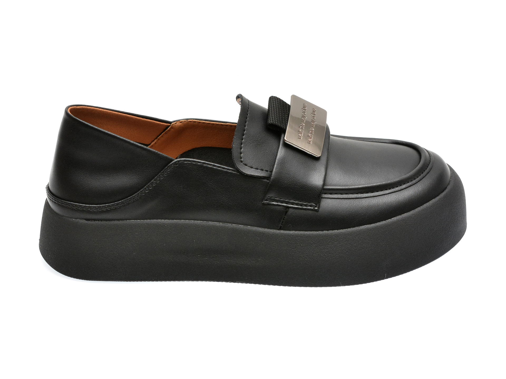Pantofi casual GRYXX negri, F279, din piele naturala