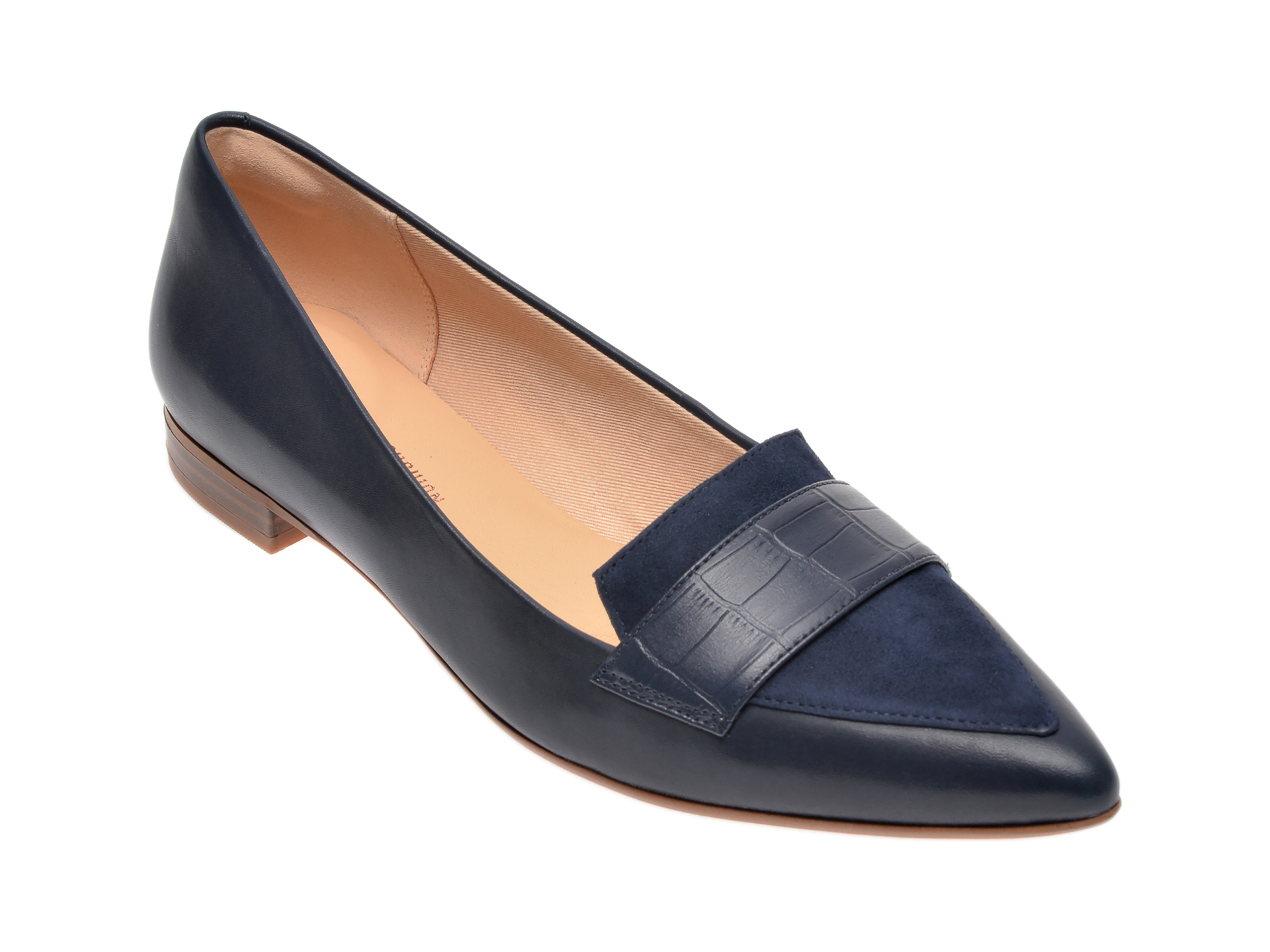 Pantofi CLARKS bleumarin, Laina15 Loafer, din piele naturala