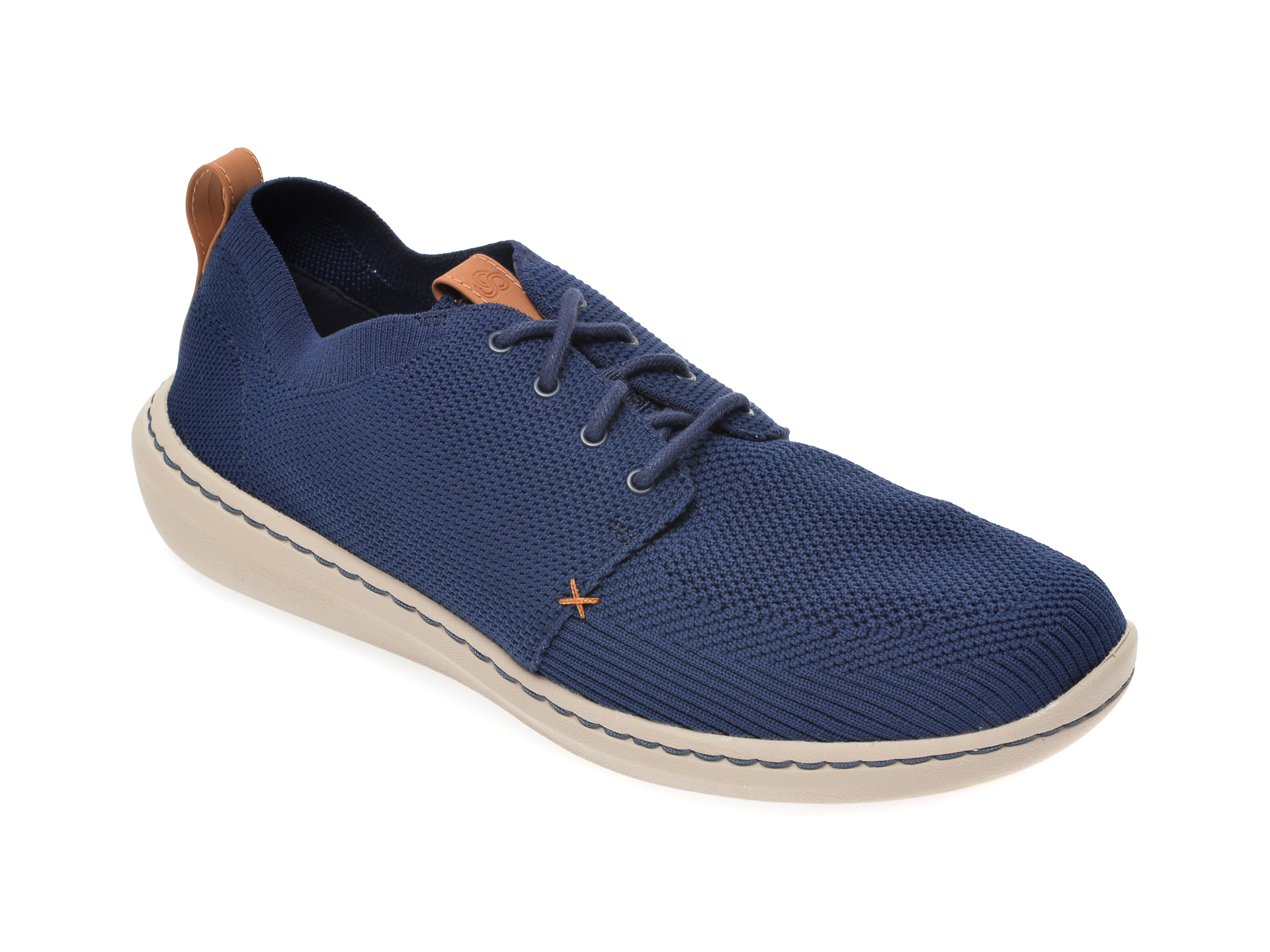 Pantofi CLARKS bleumarin, Step Urban Mix, din material textil