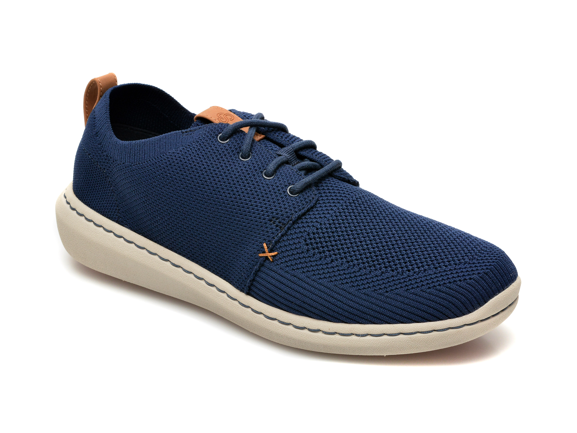 Pantofi CLARKS bleumarin, Step Urban Mix, din material textil