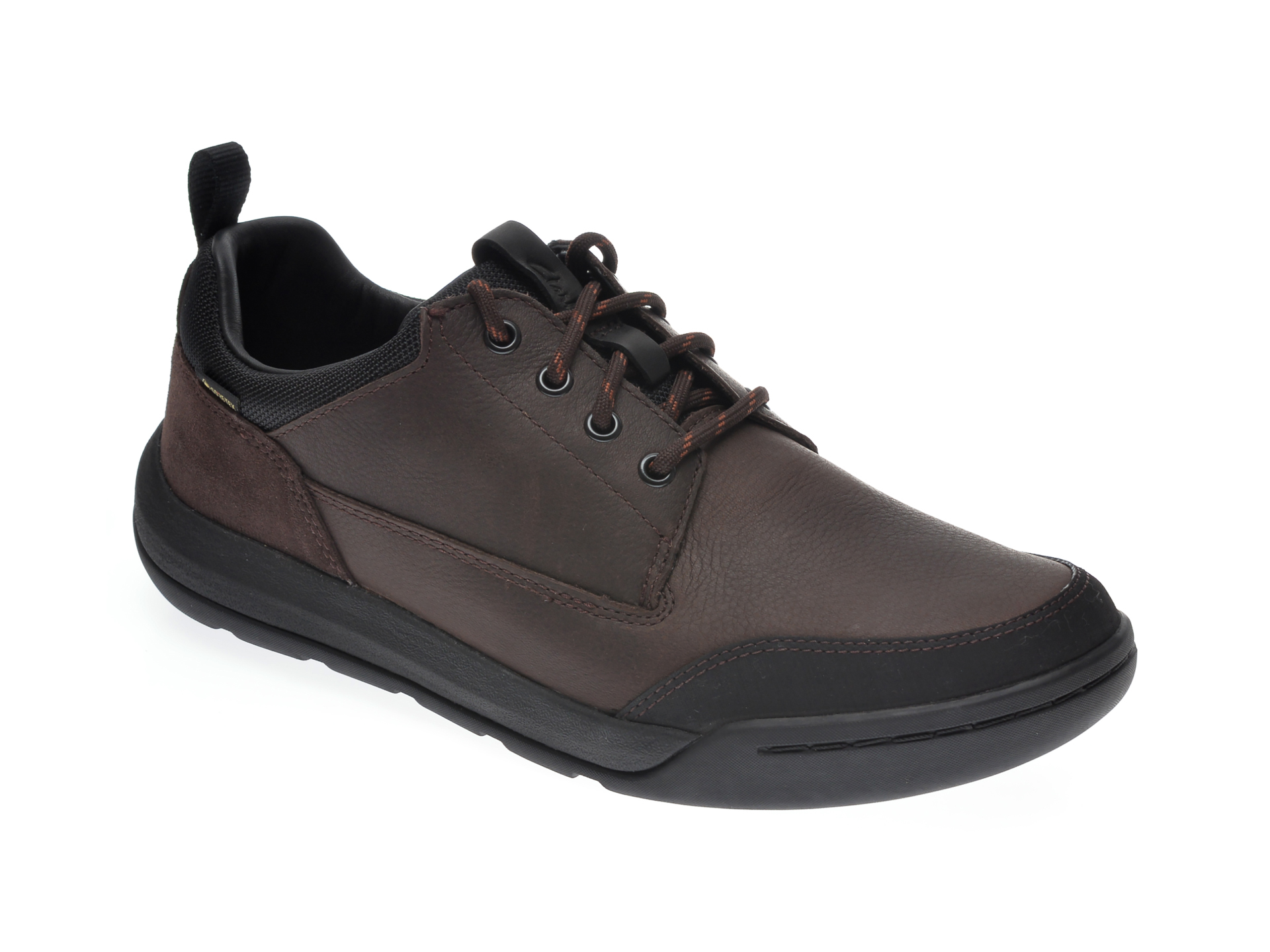 Pantofi CLARKS maro, ASHCOMBE LO GTX, din piele naturala