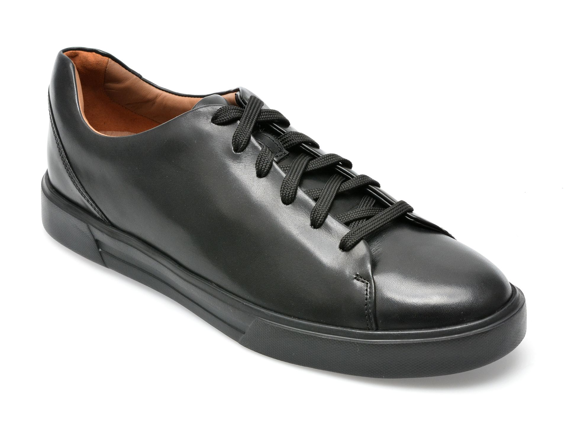 Pantofi CLARKS negri, UNCOLA, din piele naturala