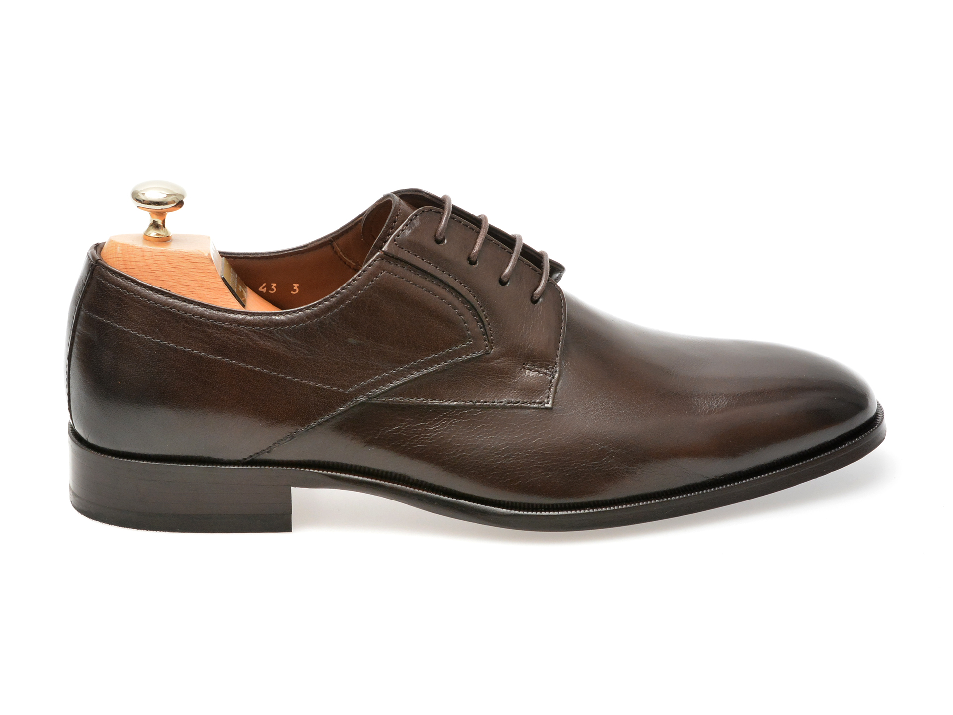 Pantofi eleganti LE COLONEL maro, 484911, din piele naturala