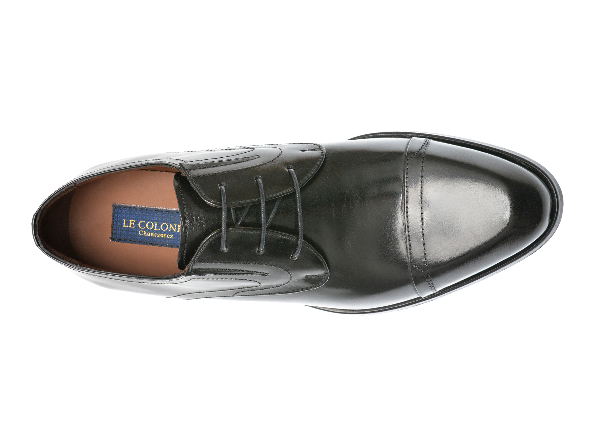 Poze Pantofi eleganti LE COLONEL negri, 680111, din piele naturala tezyo.ro