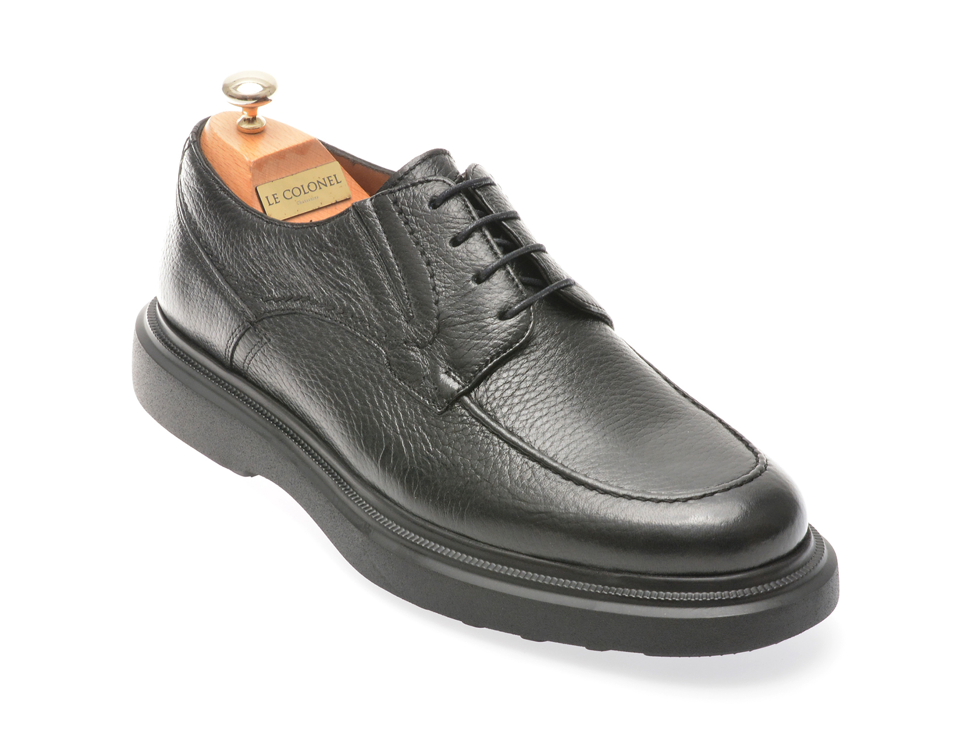 Pantofi eleganti LE COLONEL negri, 71601, din piele naturala