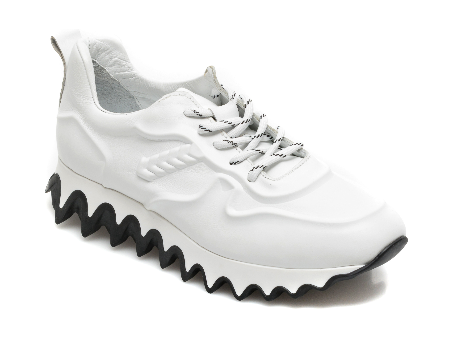 Pantofi EPICA albi, 5732, din piele naturala Epica imagine reduceri