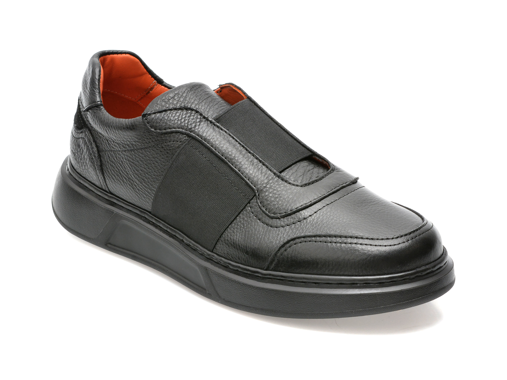 Pantofi EPICA negri, 3394, din piele naturala