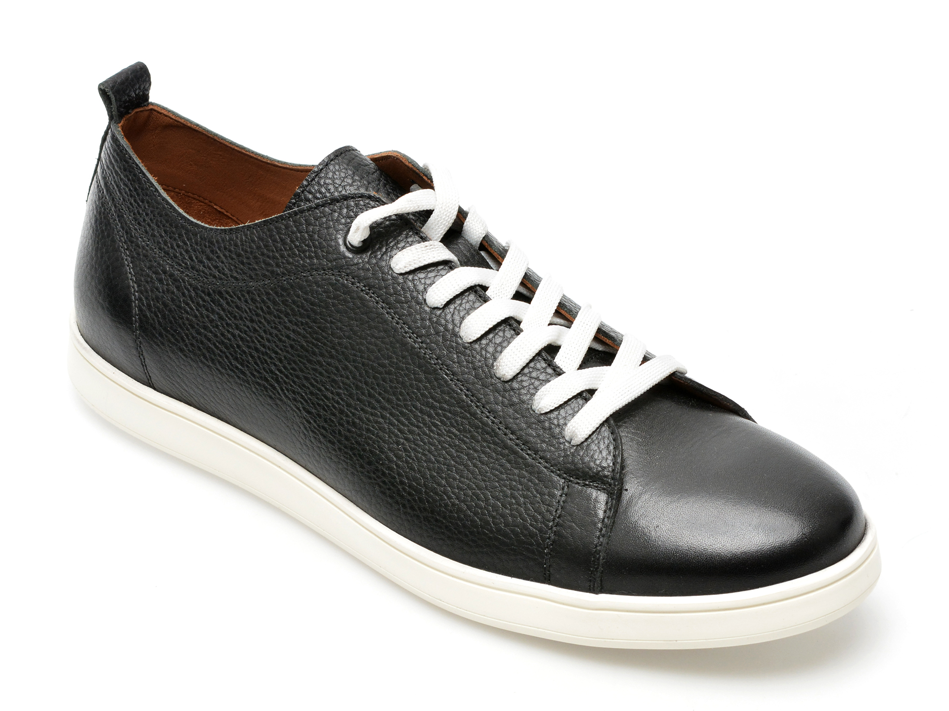 Pantofi EPICA negri, 3460, din piele naturala /barbati/pantofi