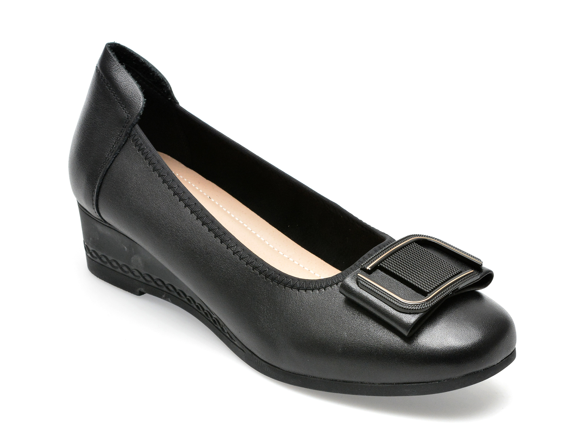 Pantofi EPICA negri, X420012, din piele naturala femei 2023-09-21