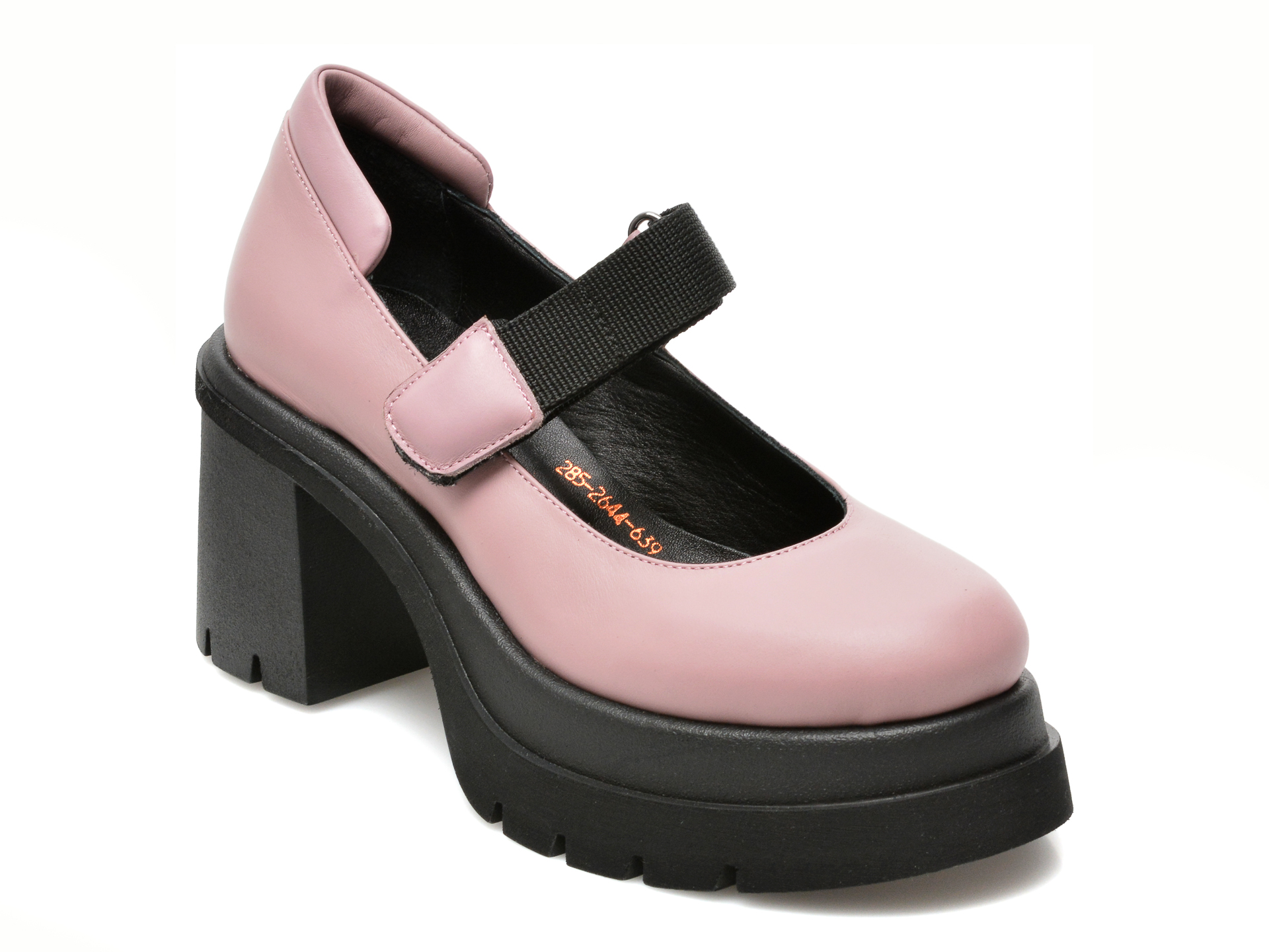 Pantofi EPICA roz, 2852644, din piele naturala