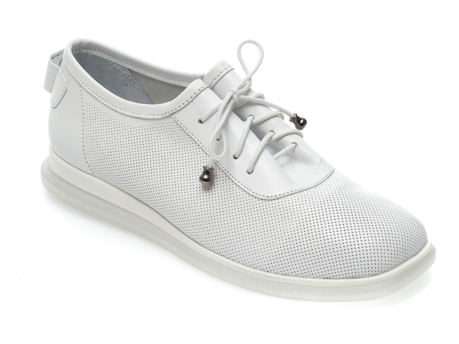 Pantofi FLAVIA PASSINI albi, 1252701, din piele naturala