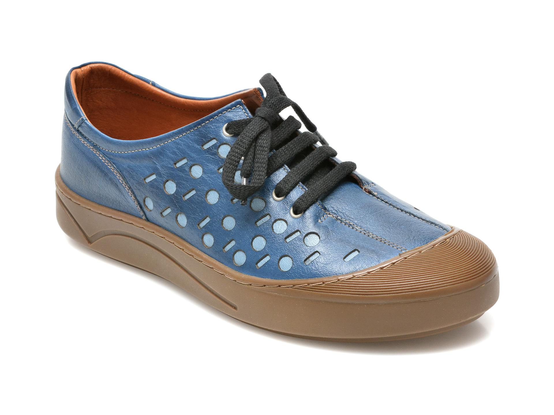 Pantofi FLAVIA PASSINI bleumarin, 1018, din piele naturala