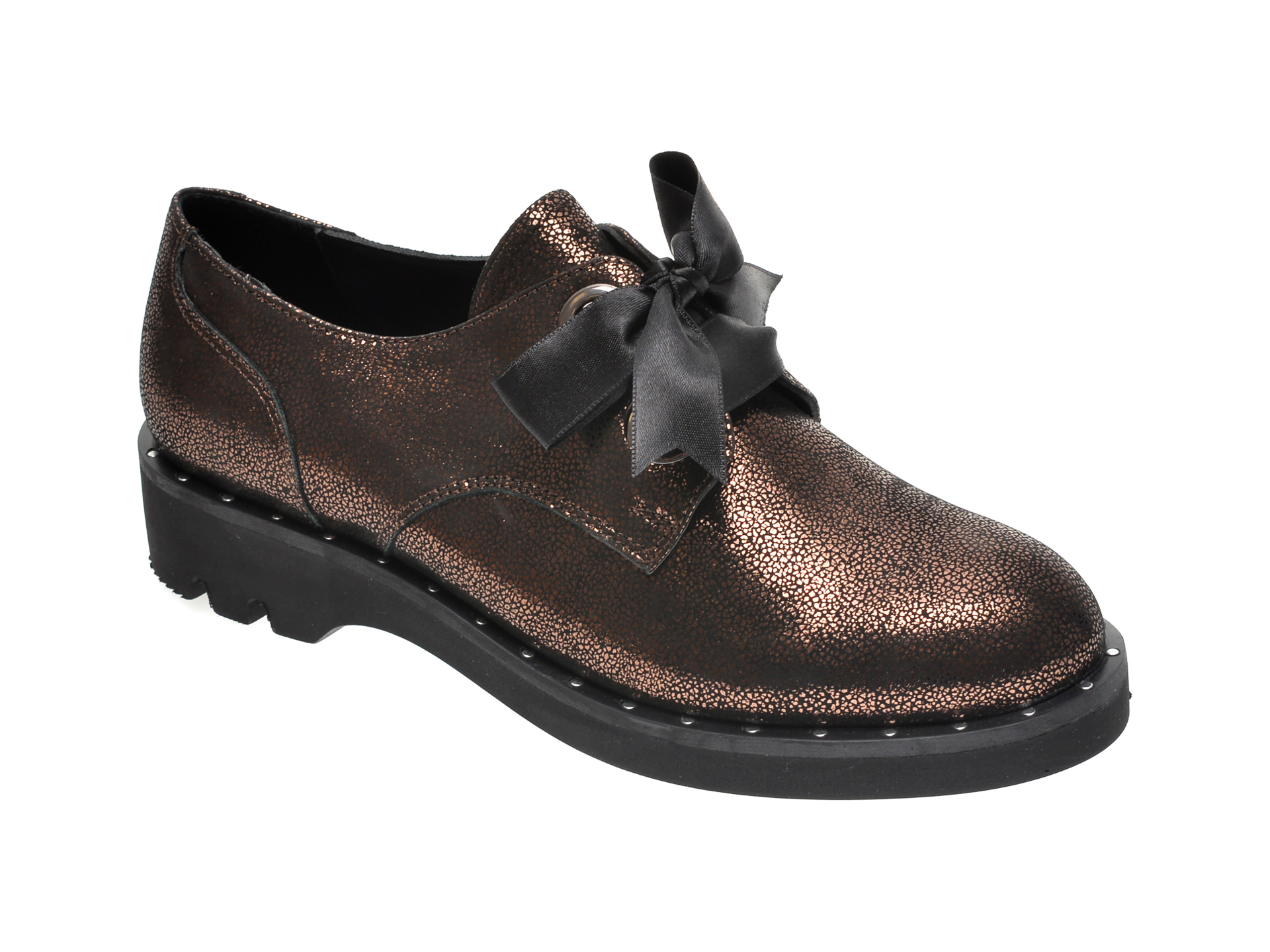 Pantofi FLAVIA PASSINI bronz, 107393, din piele naturala