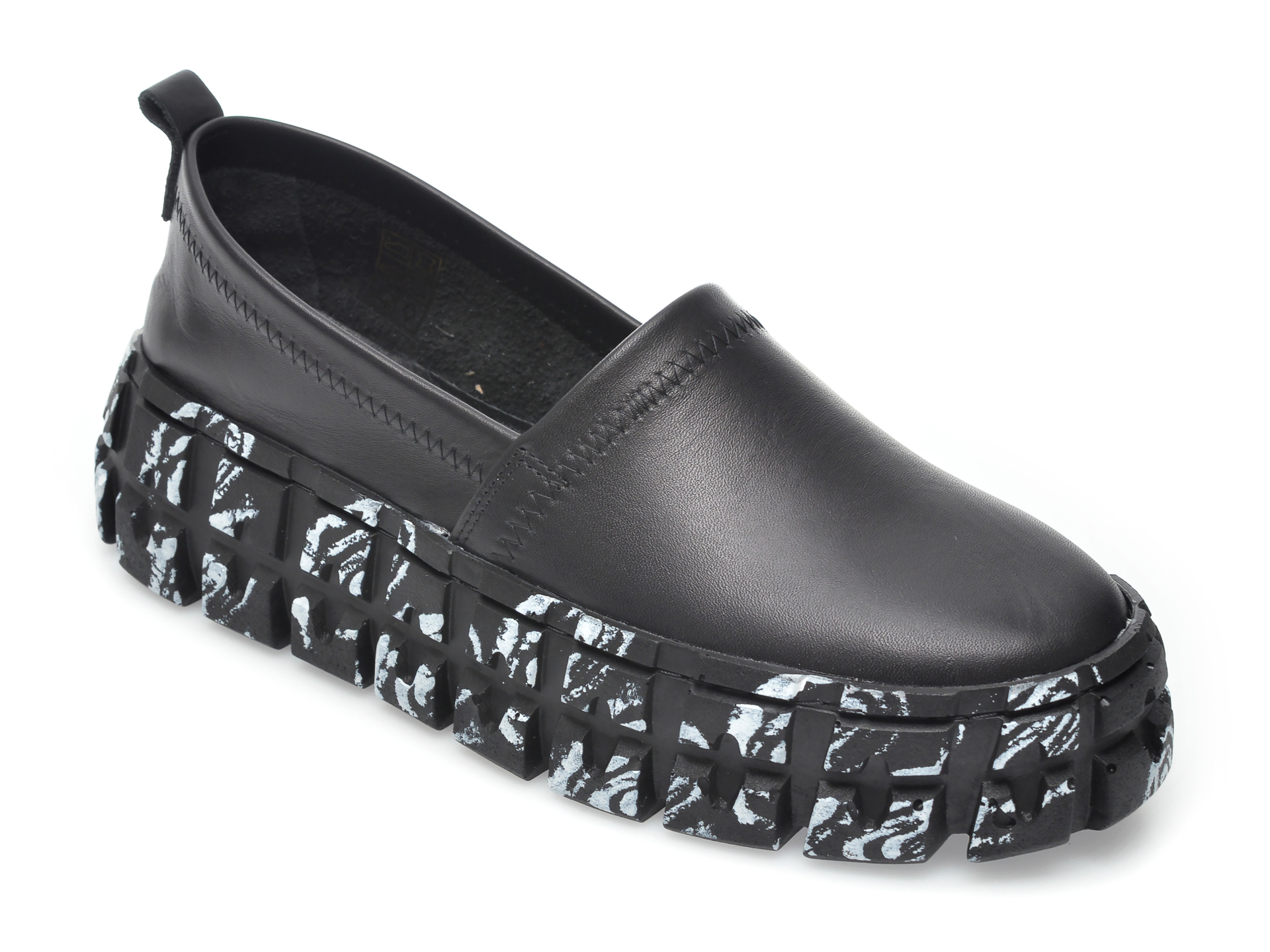 Pantofi FLAVIA PASSINI negri, 1022130, din piele naturala