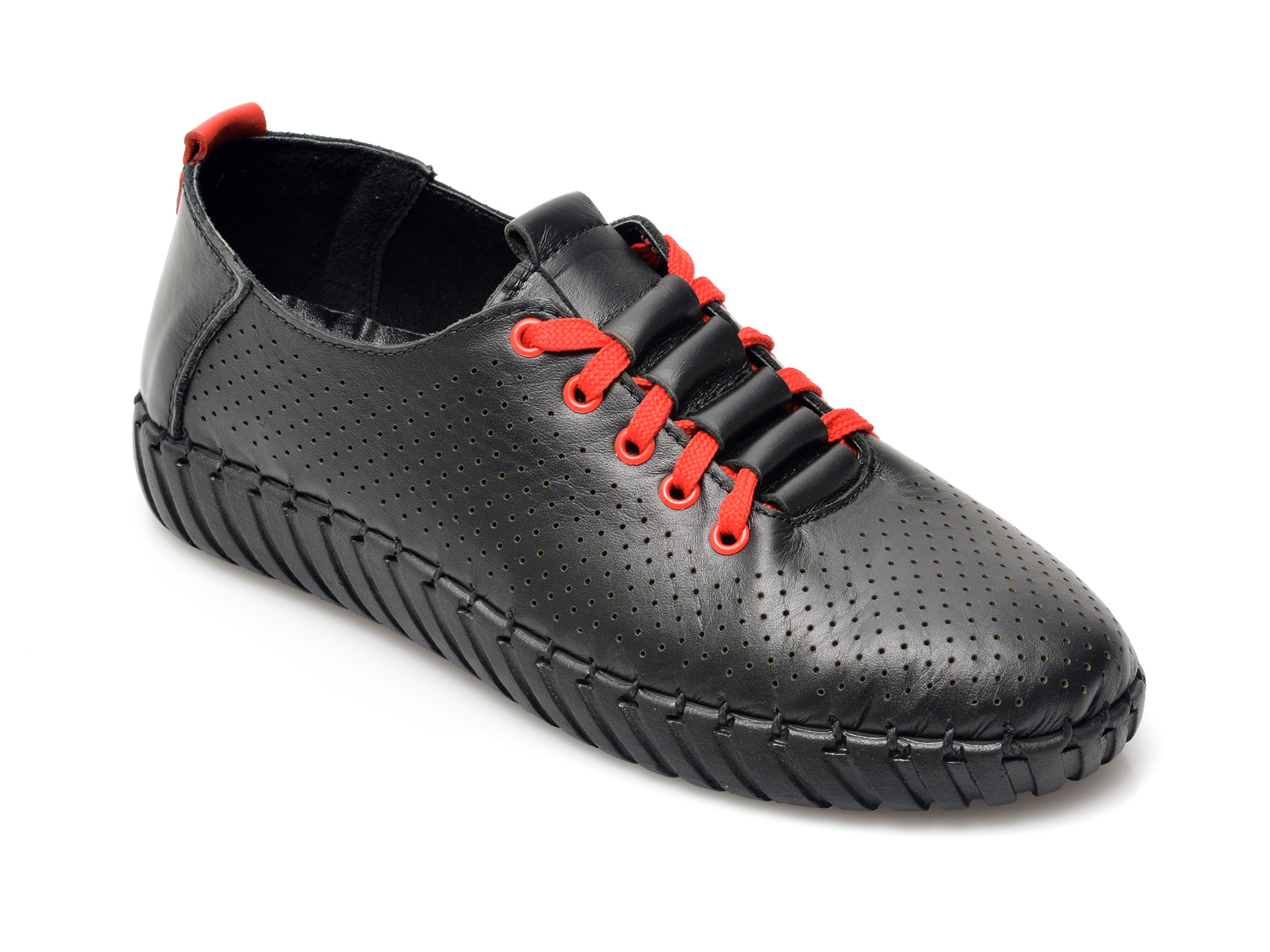 Pantofi FLAVIA PASSINI negri, 1171, din piele naturala