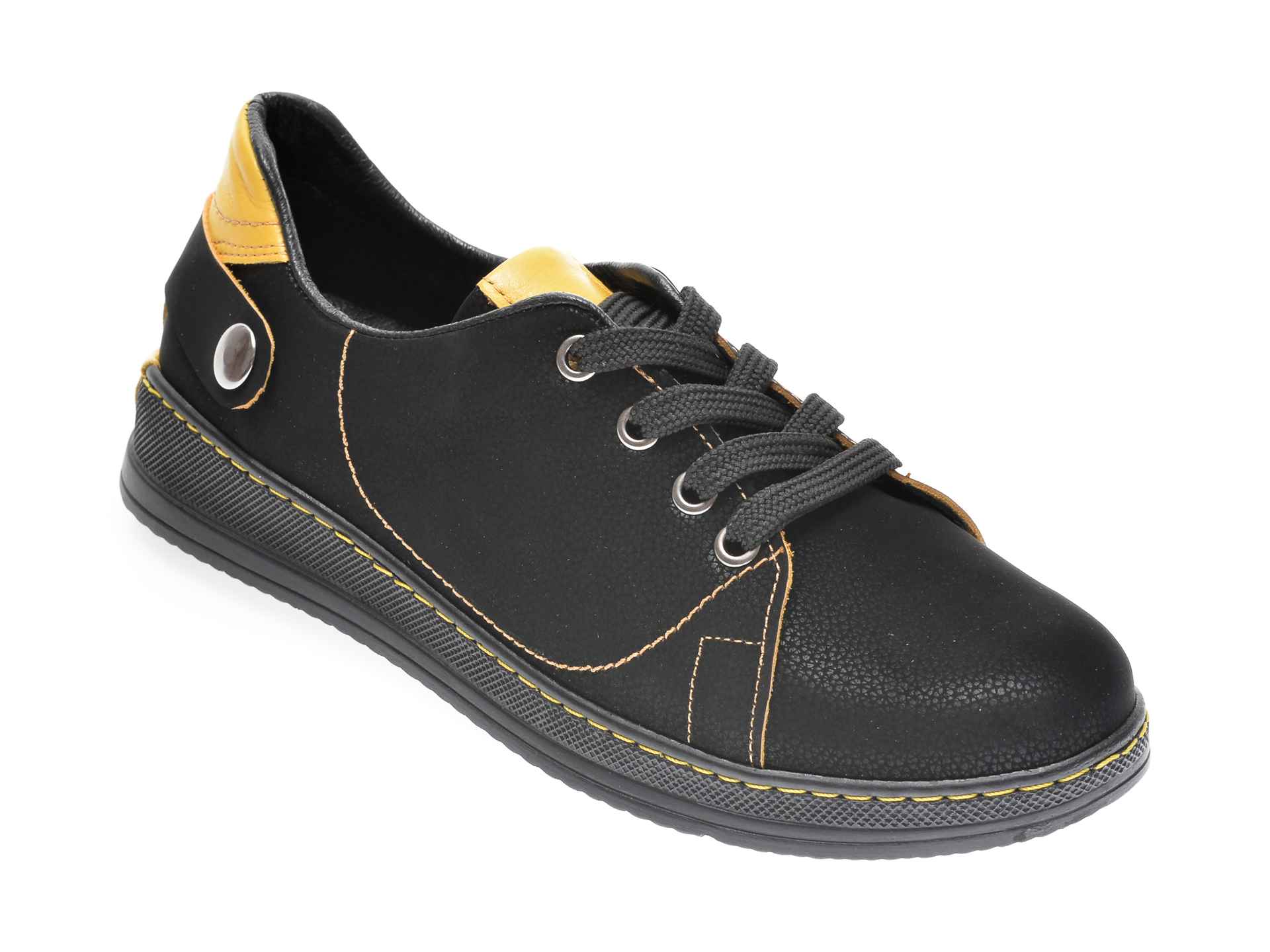 Pantofi FLAVIA PASSINI negri, 1554273, din nabuc