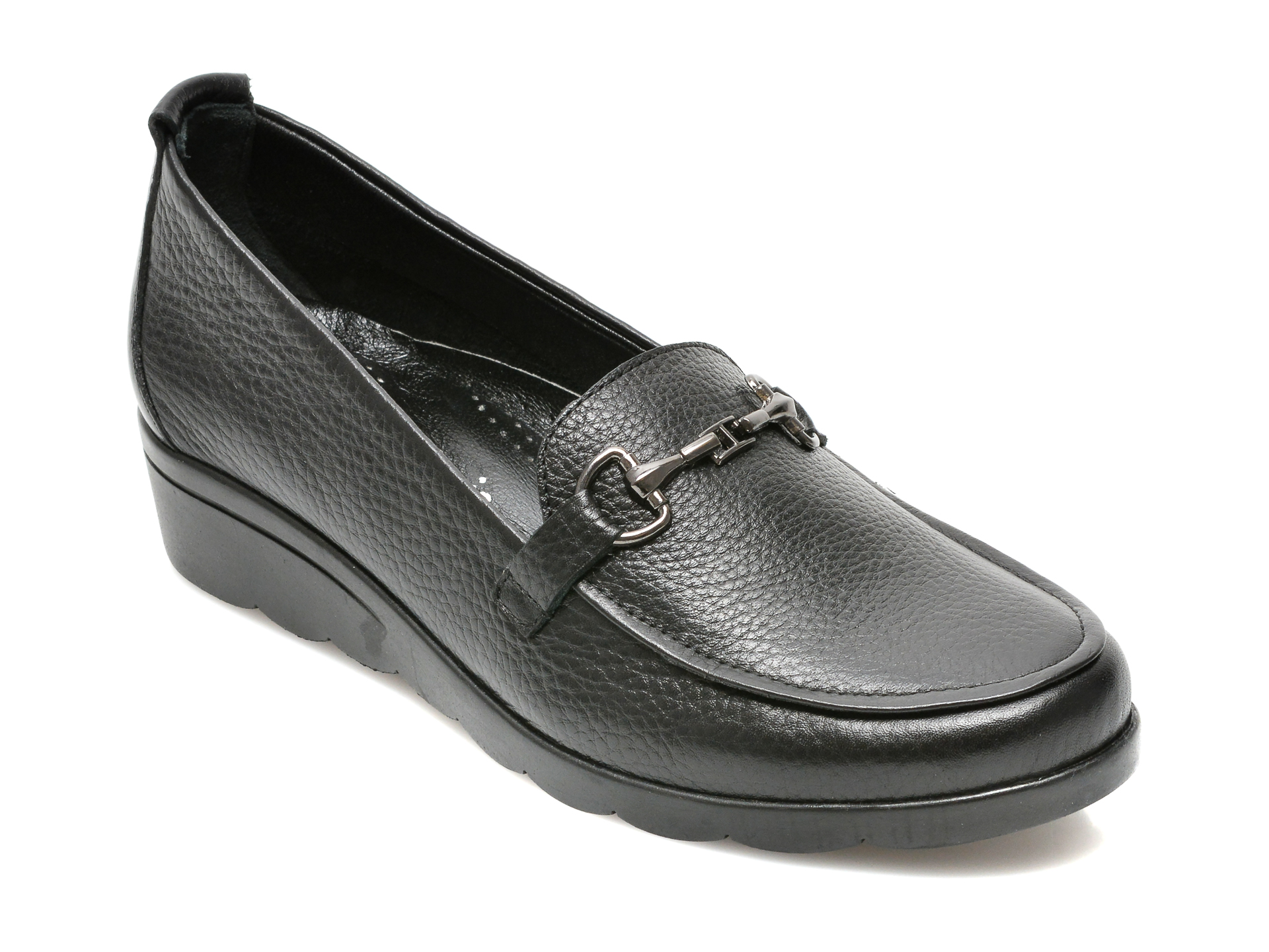 Pantofi FLAVIA PASSINI negri, 2072K, din piele naturala Flavia Passini imagine noua