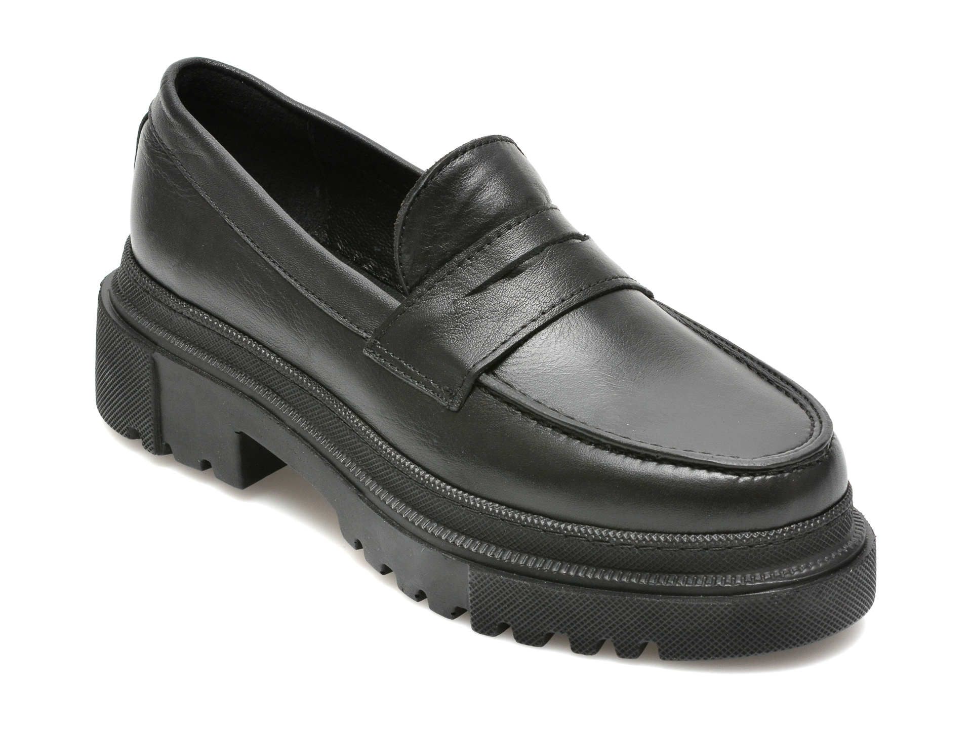 Pantofi FLAVIA PASSINI negri, 21902, din piele naturala