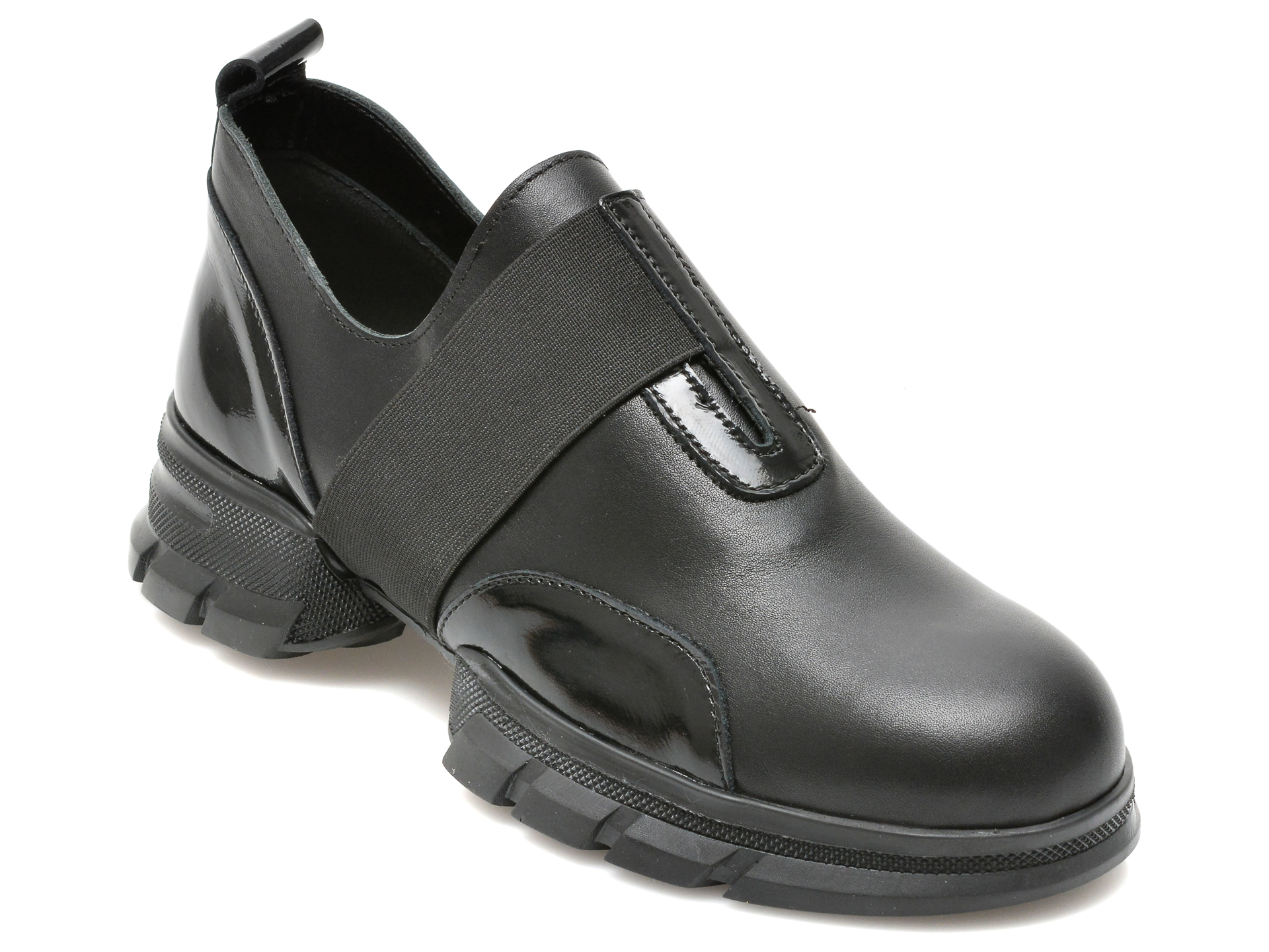 Pantofi FLAVIA PASSINI negri, 3318, din piele naturala Flavia Passini imagine reduceri