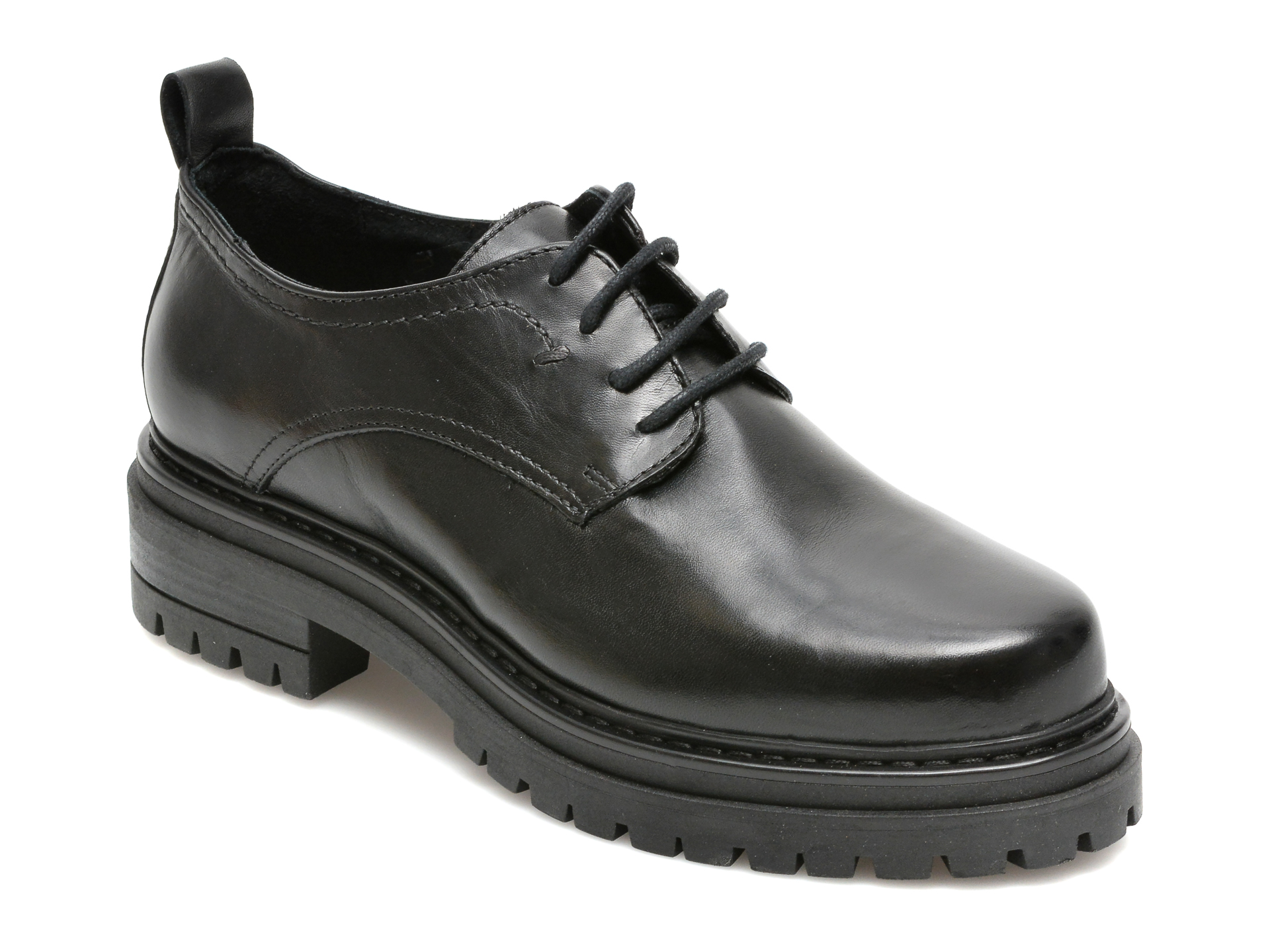 Pantofi FLAVIA PASSINI negri, 40405, din piele naturala
