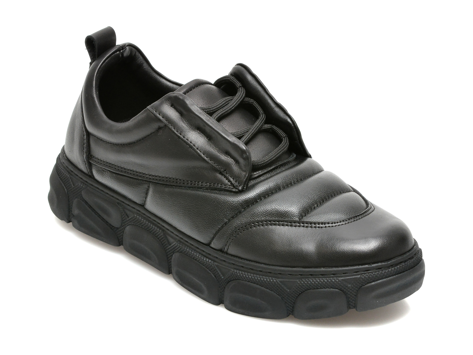 Pantofi FLAVIA PASSINI negri, 4821, din piele naturala Flavia Passini imagine reduceri