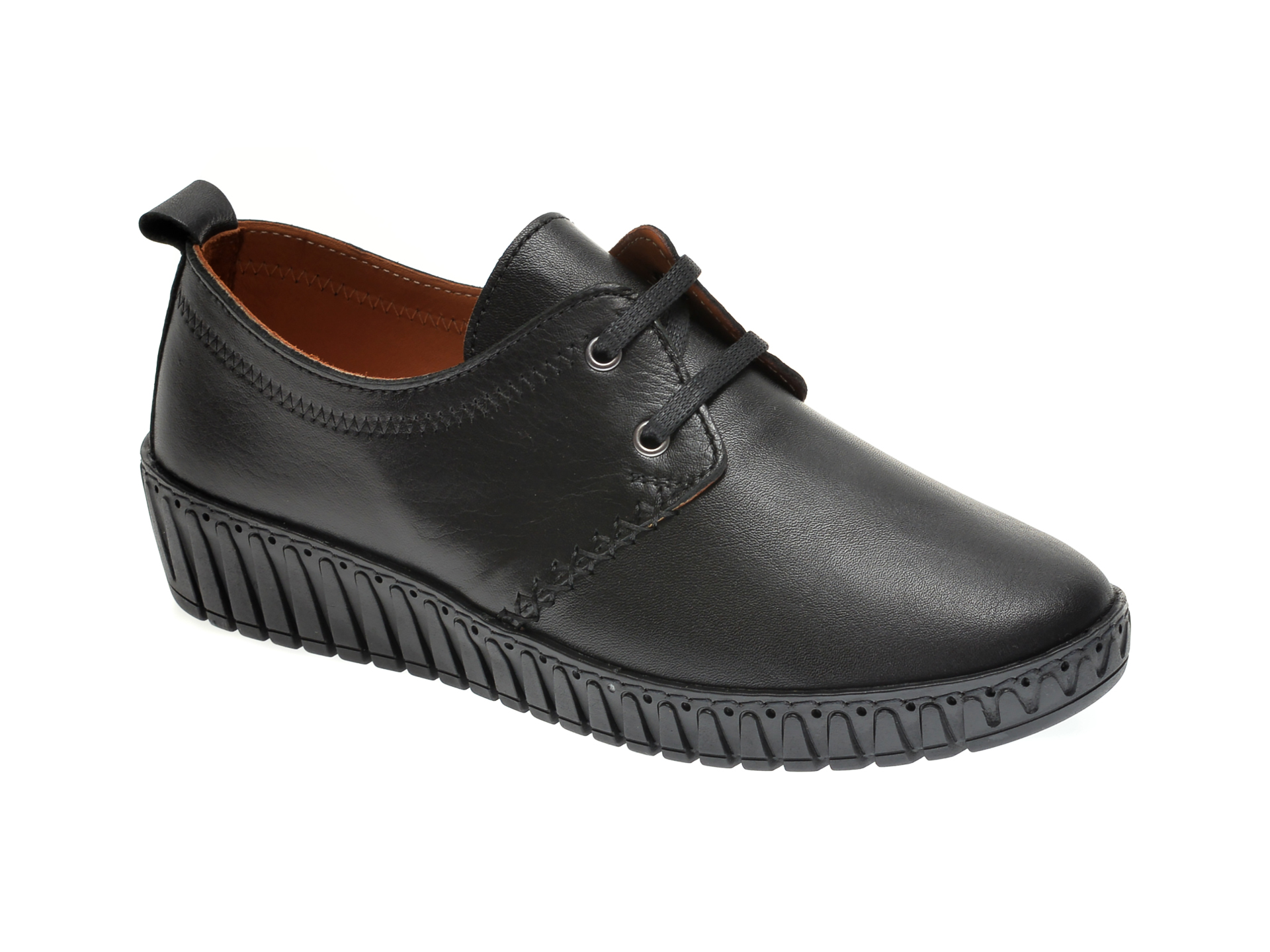 Pantofi FLAVIA PASSINI negri, 52308, din piele naturala