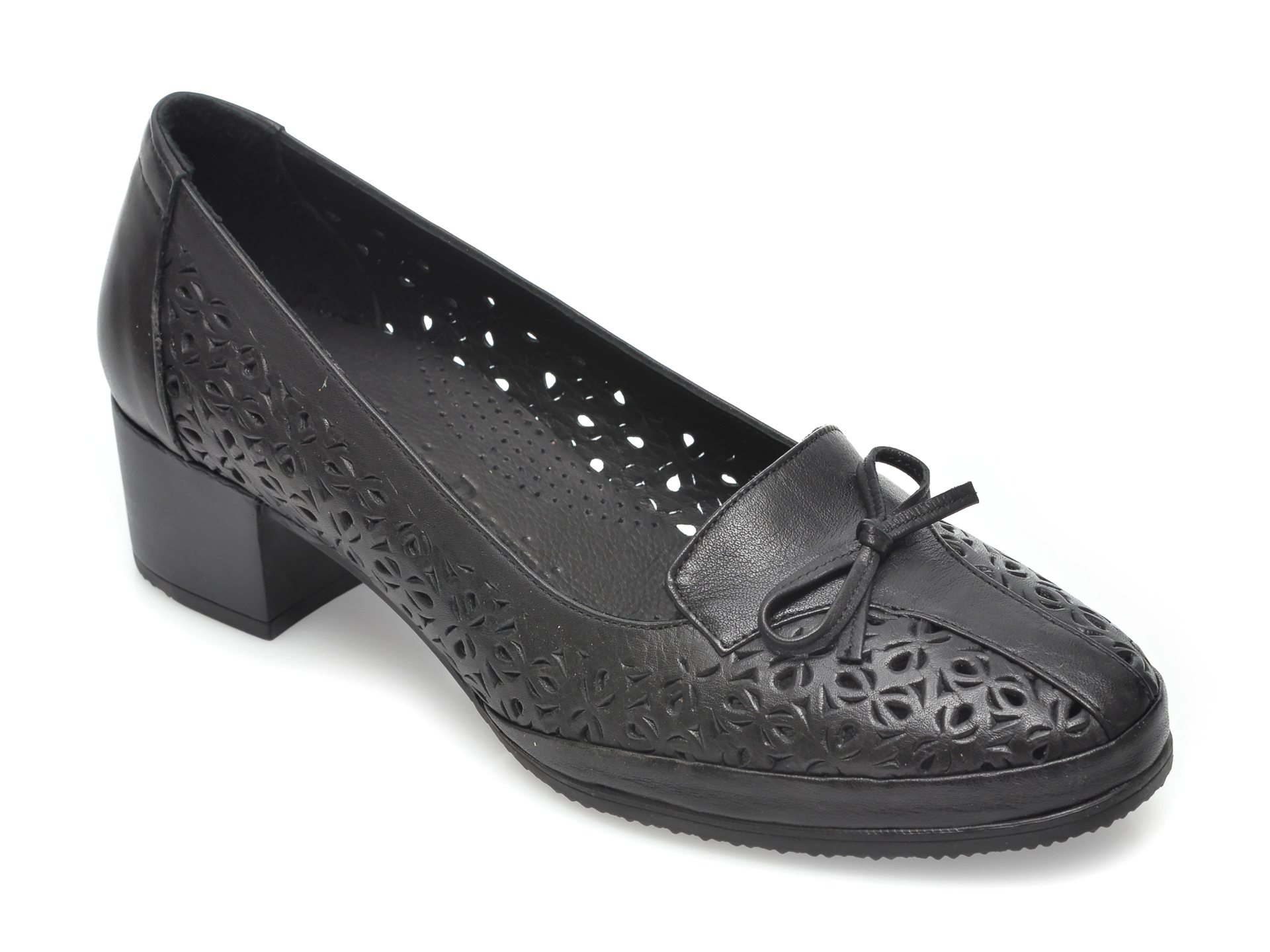 Pantofi FLAVIA PASSINI negri, 5315, din piele naturala