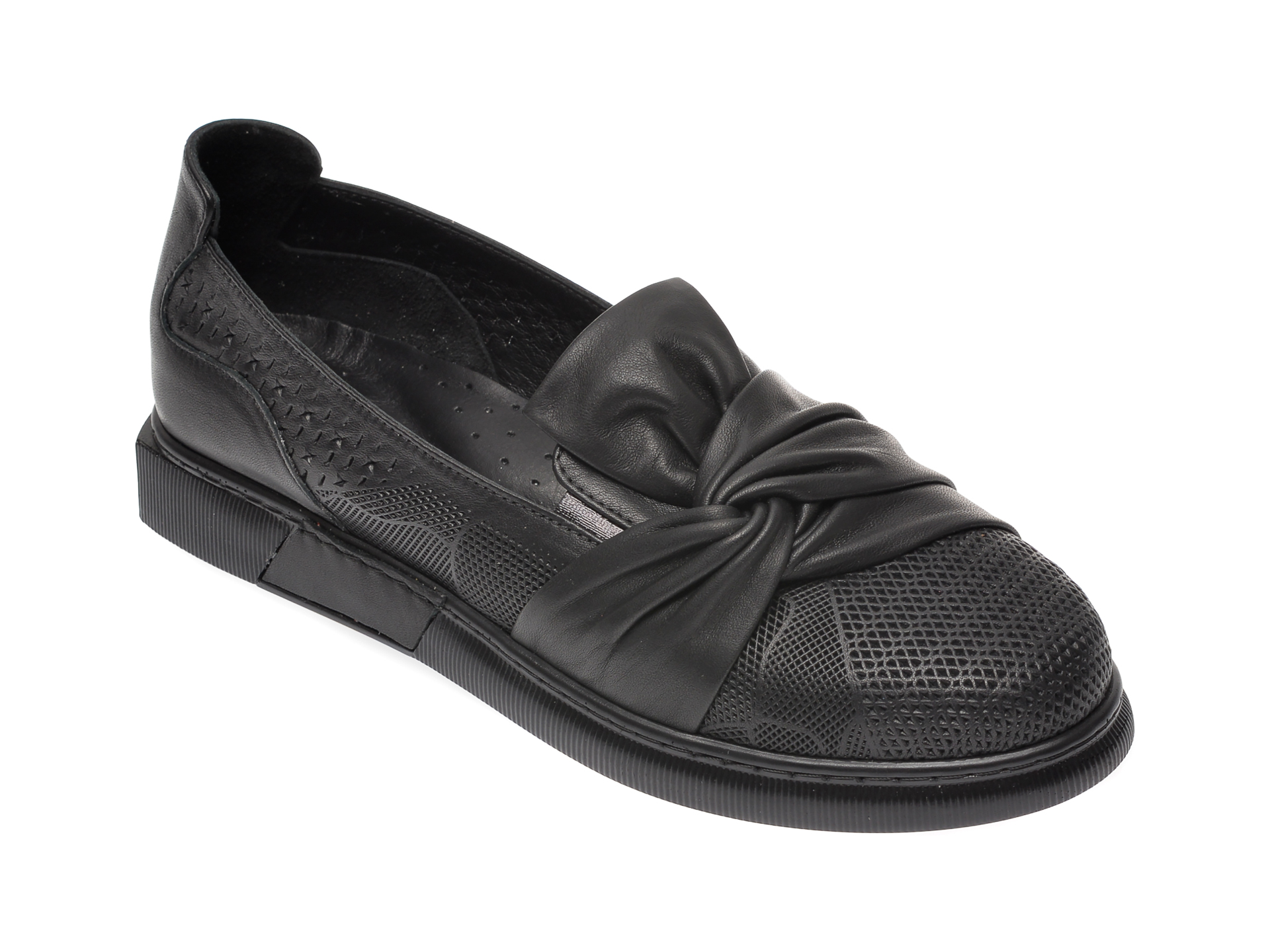 Pantofi FLAVIA PASSINI negri, 645441, din piele naturala