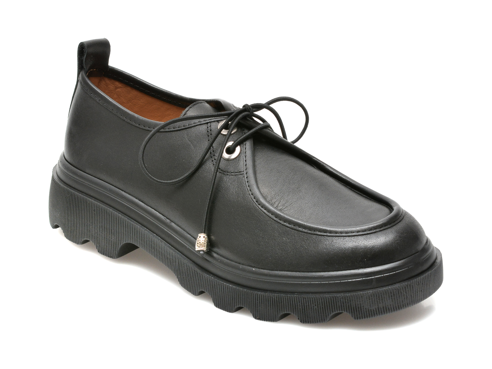 Pantofi FLAVIA PASSINI negri, 807, din piele naturala Flavia Passini imagine reduceri