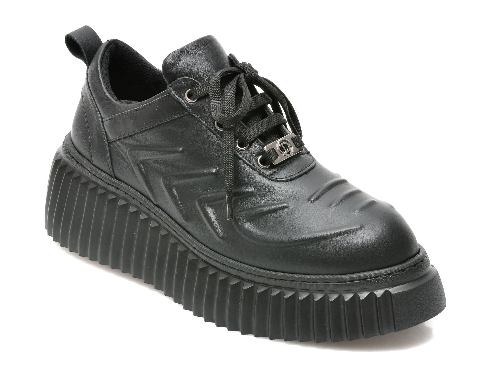 Pantofi FLAVIA PASSINI negri, 82213, din piele naturala