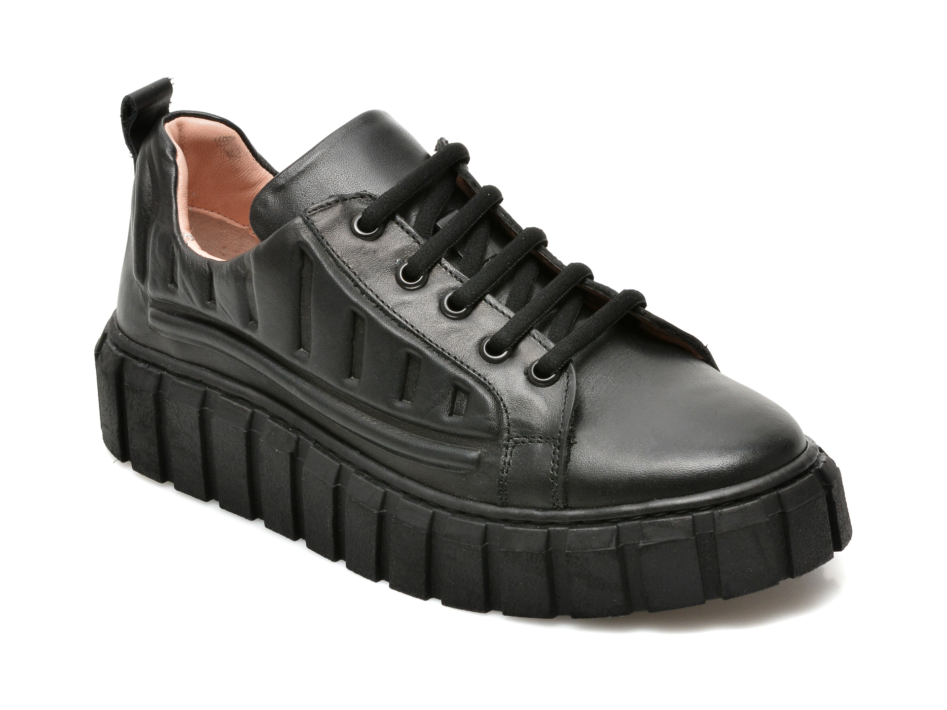 Pantofi FLAVIA PASSINI negri, 922502, din piele naturala