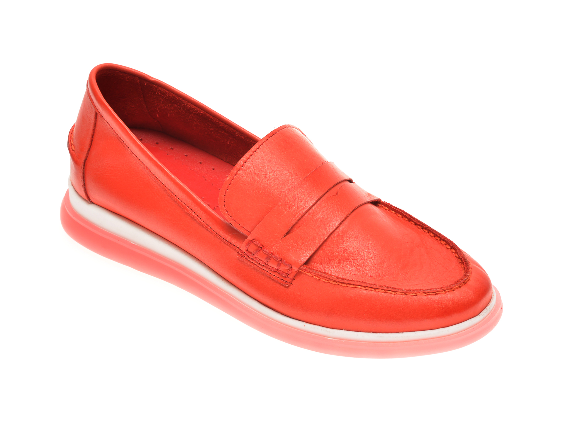Pantofi FLAVIA PASSINI rosii, 125710, din piele naturala