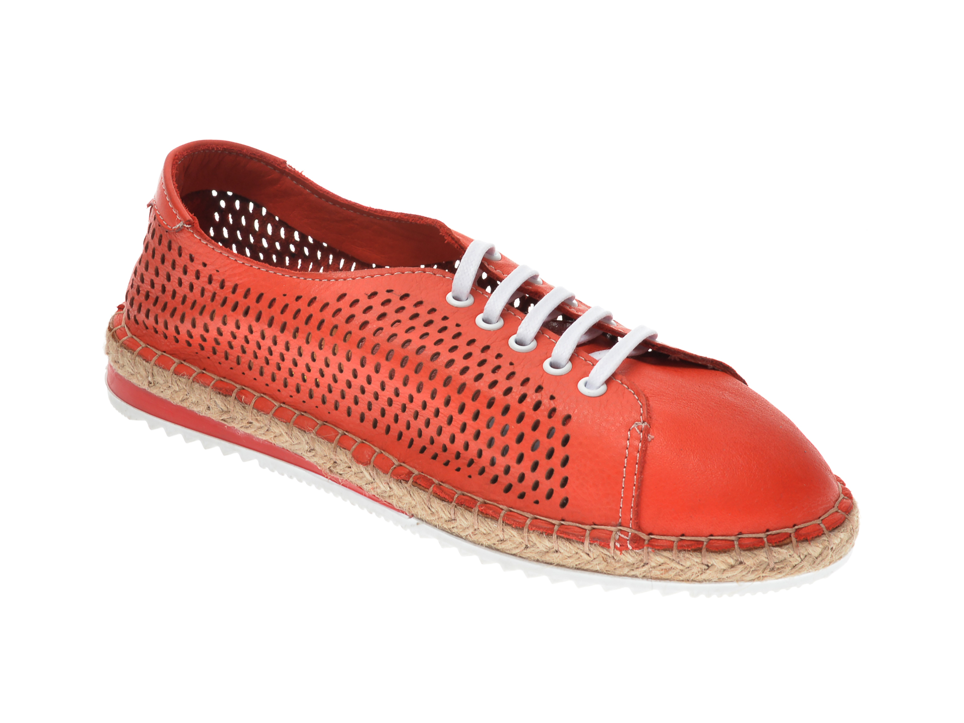 Pantofi FLAVIA PASSINI rosii, 21Y5503, din piele naturala
