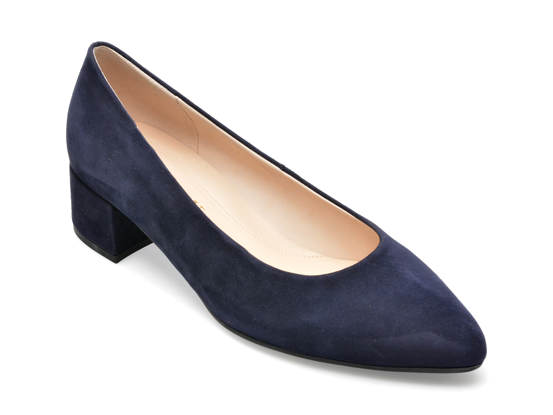 Pantofi GABOR bleumarin, 21440, din piele intoarsa /femei/pantofi imagine noua