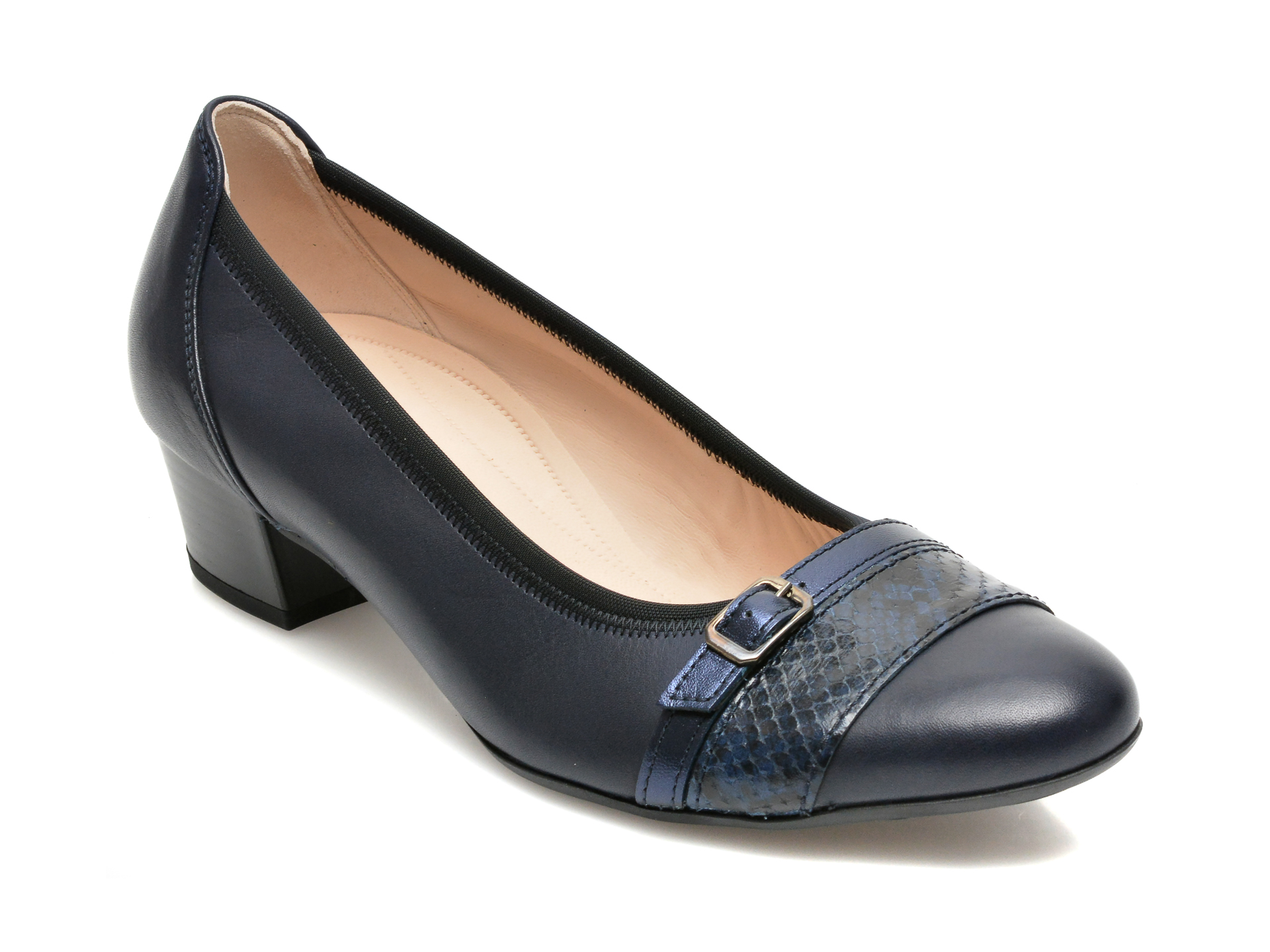Pantofi GABOR bleumarin, 42203, din piele naturala