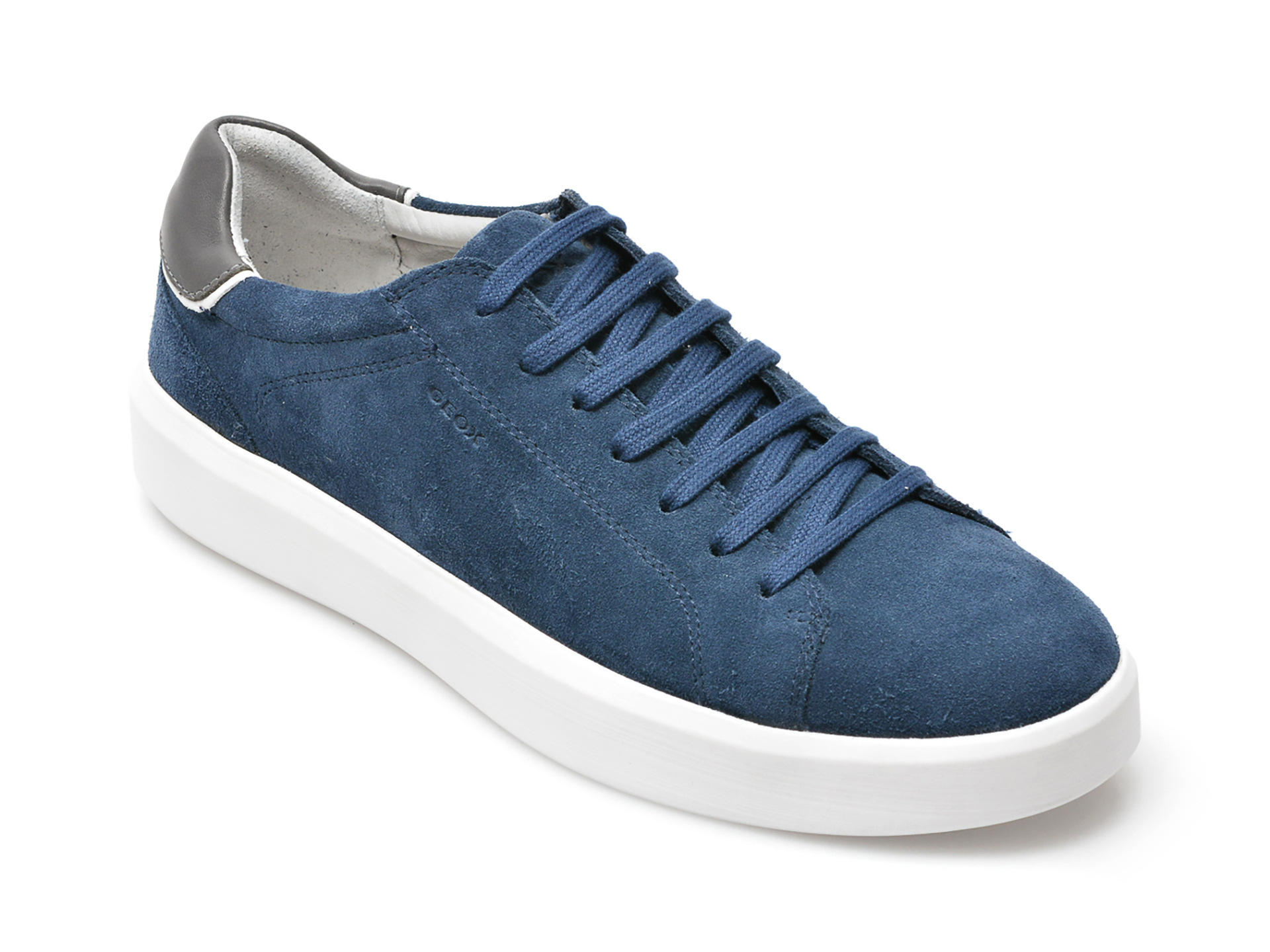 Pantofi GEOX albastri, U25EAE, din piele intoarsa Geox