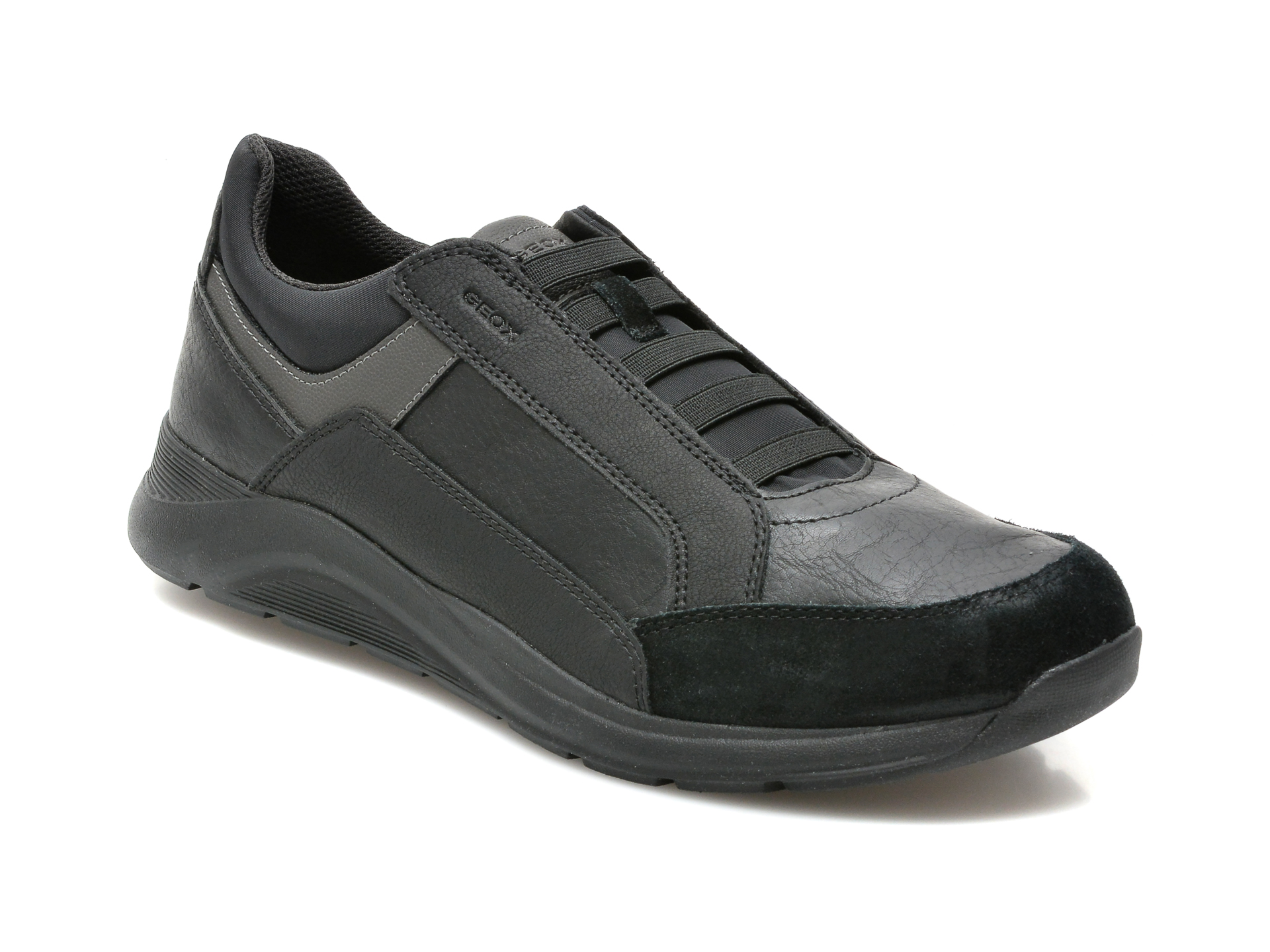 Pantofi GEOX negri, U16AND, din piele naturala Geox imagine reduceri