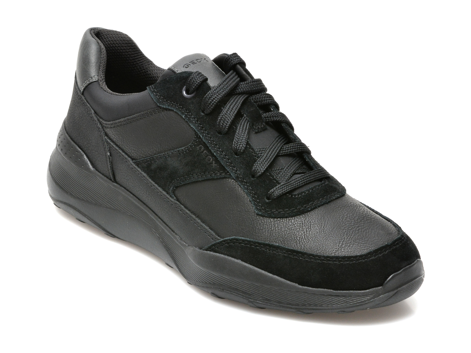 Pantofi GEOX negri, U16AZA, din piele ecologica 2023 ❤️ Pret Super tezyo.ro imagine noua 2022