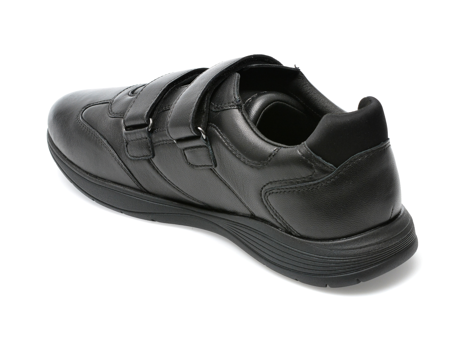 Poze Pantofi GEOX negri, U16BXE, din piele naturala Tezyo