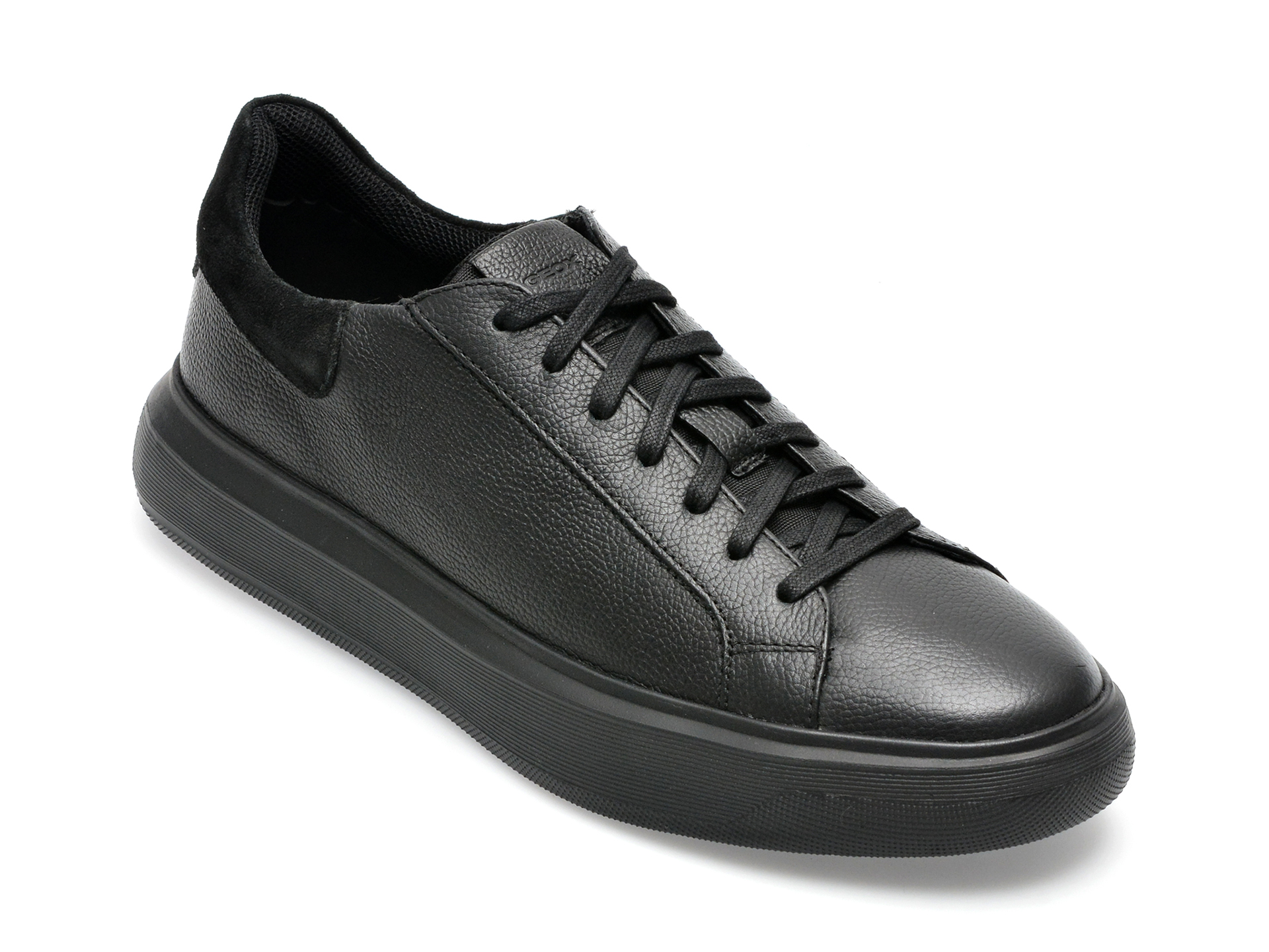 Pantofi GEOX negri, U355WA, din piele naturala