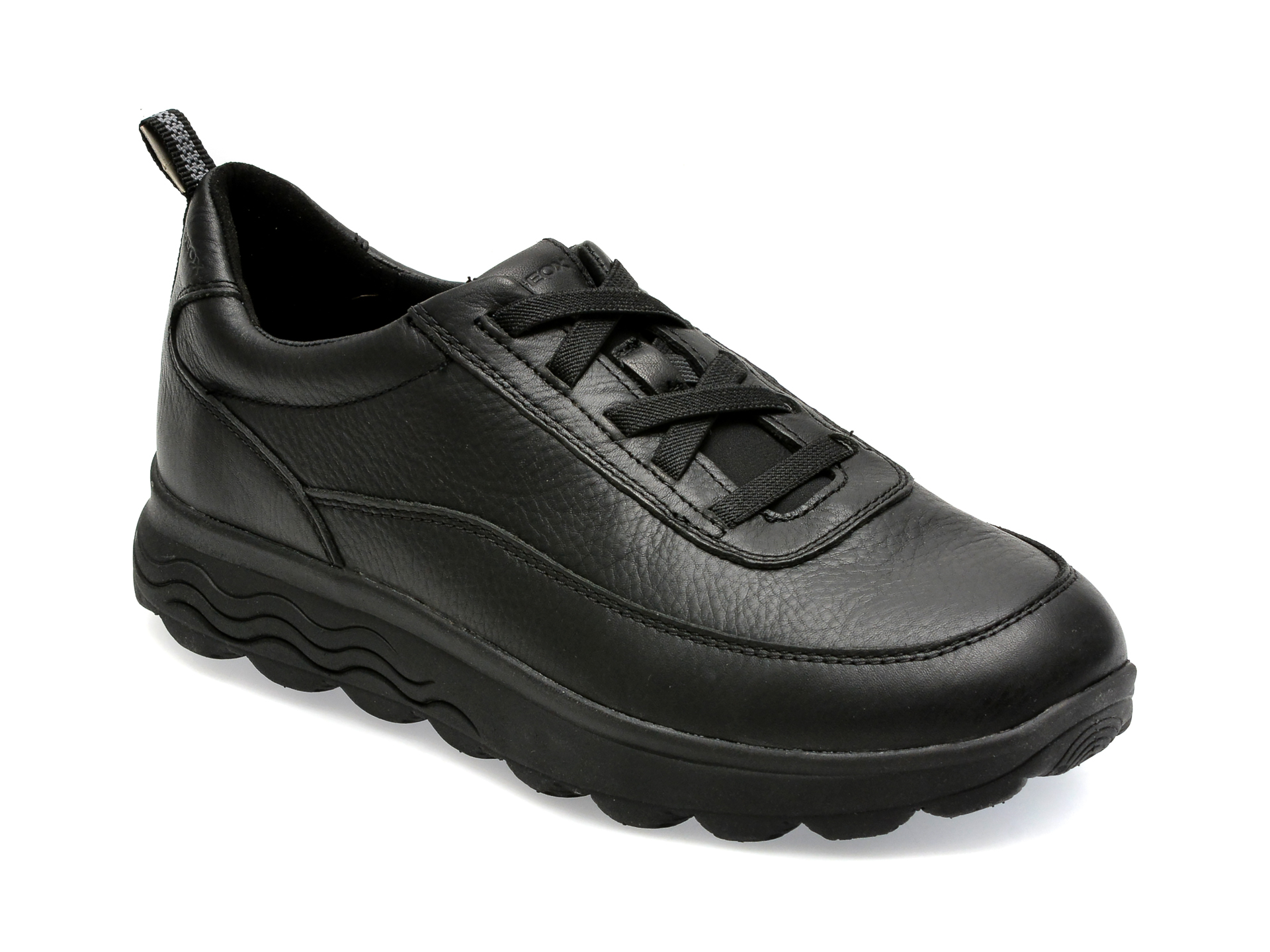 Pantofi GEOX negri, U36BYB, din piele naturala barbati 2023-09-22
