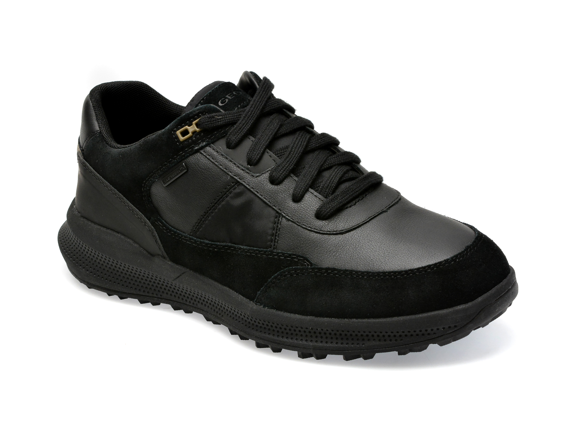 Pantofi GEOX negri, U36E0A, din piele ecologica