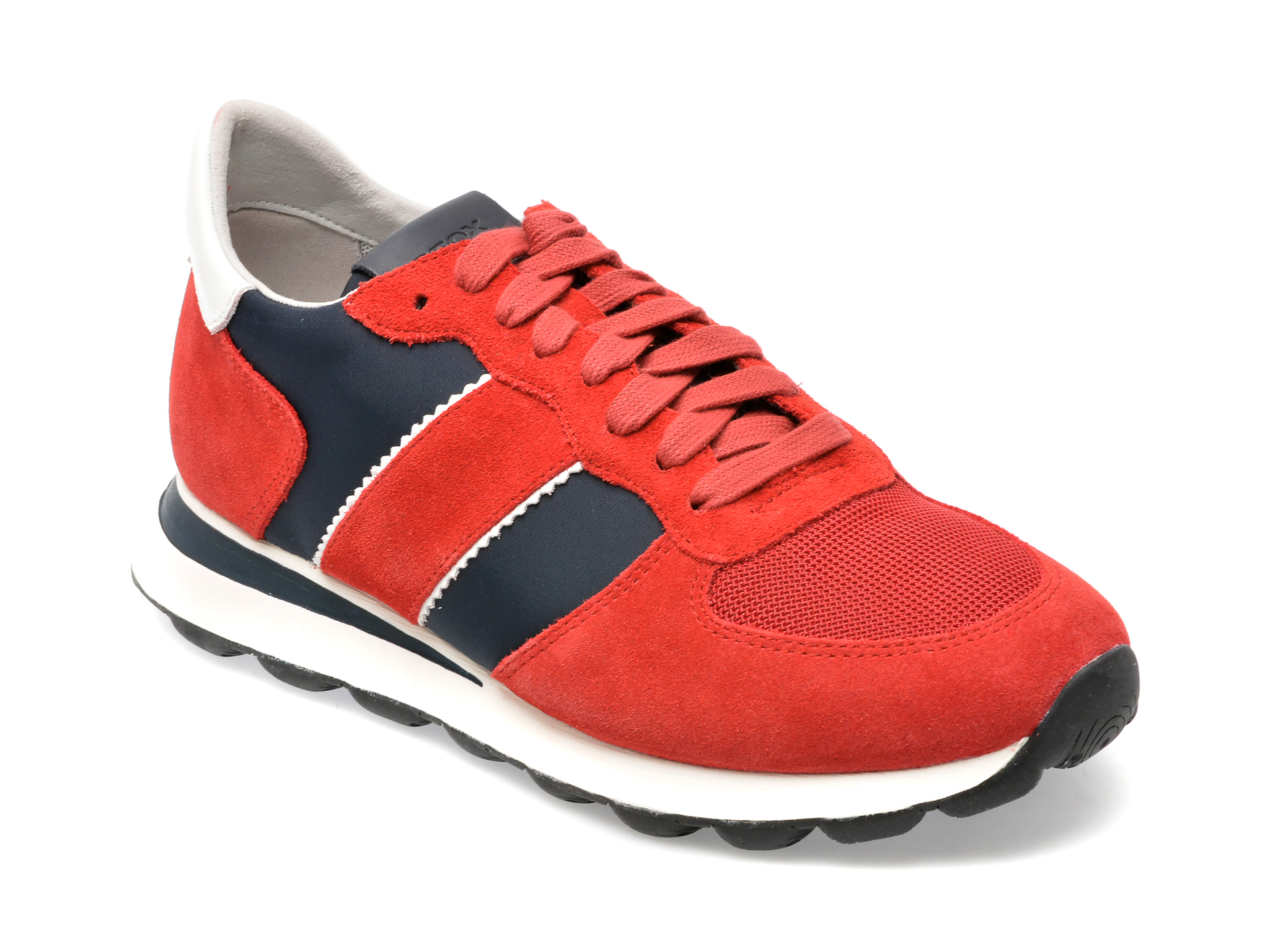 Pantofi GEOX rosii, U2612A, din material textil