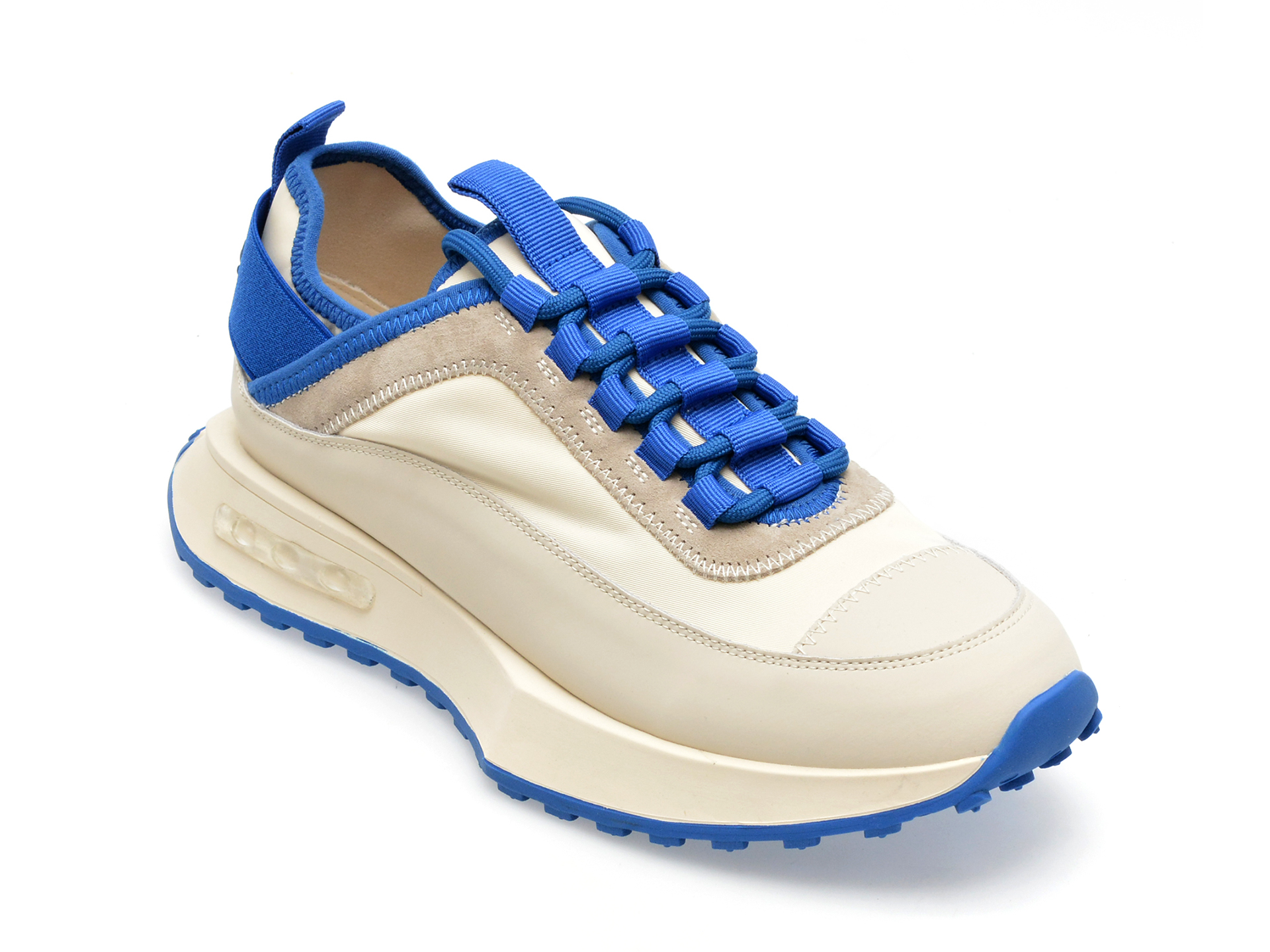 Pantofi GRYXX albi, H7289, din piele naturala