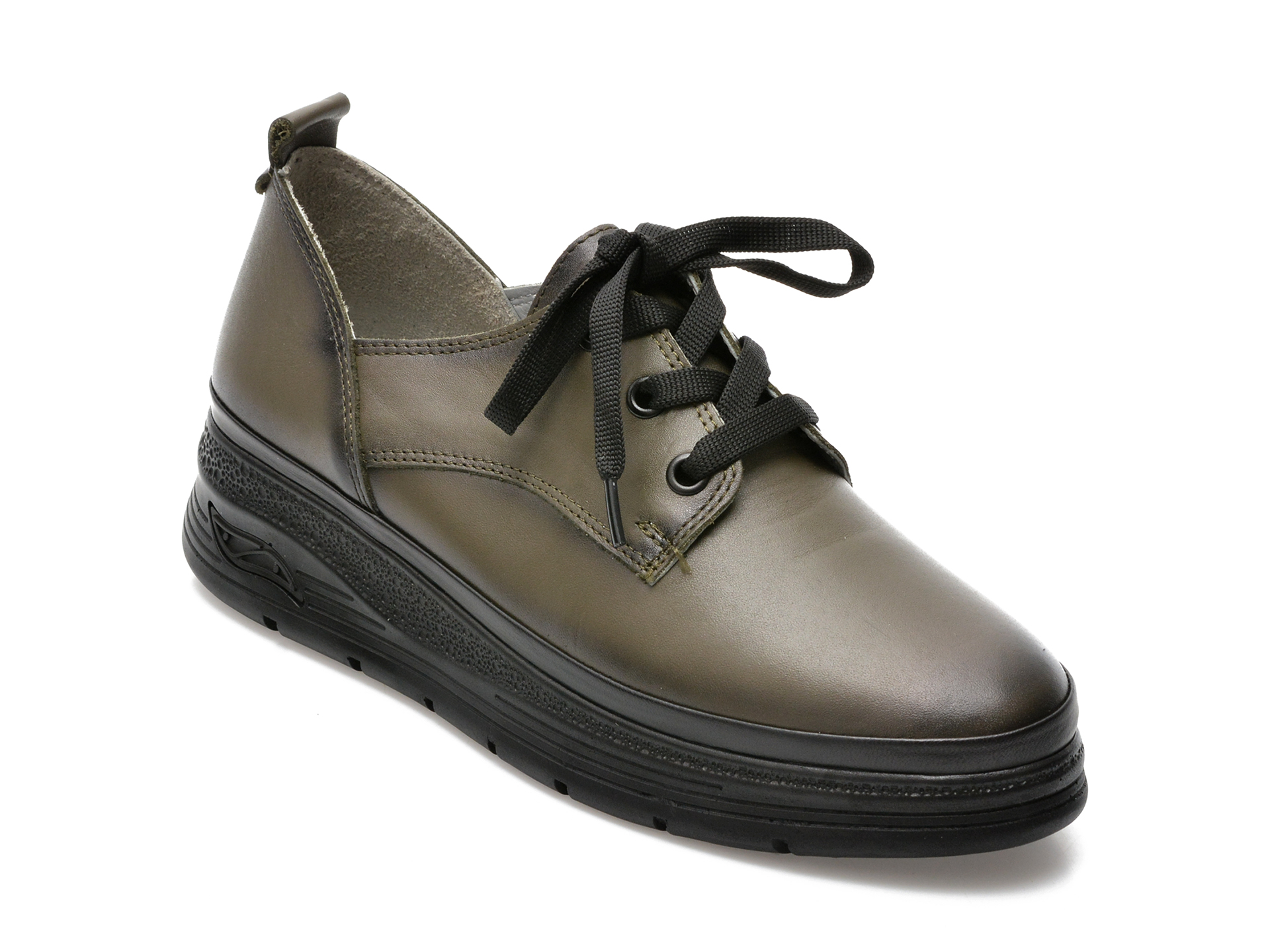 Pantofi GRYXX kaki, 213865, din piele naturala /femei/pantofi imagine noua